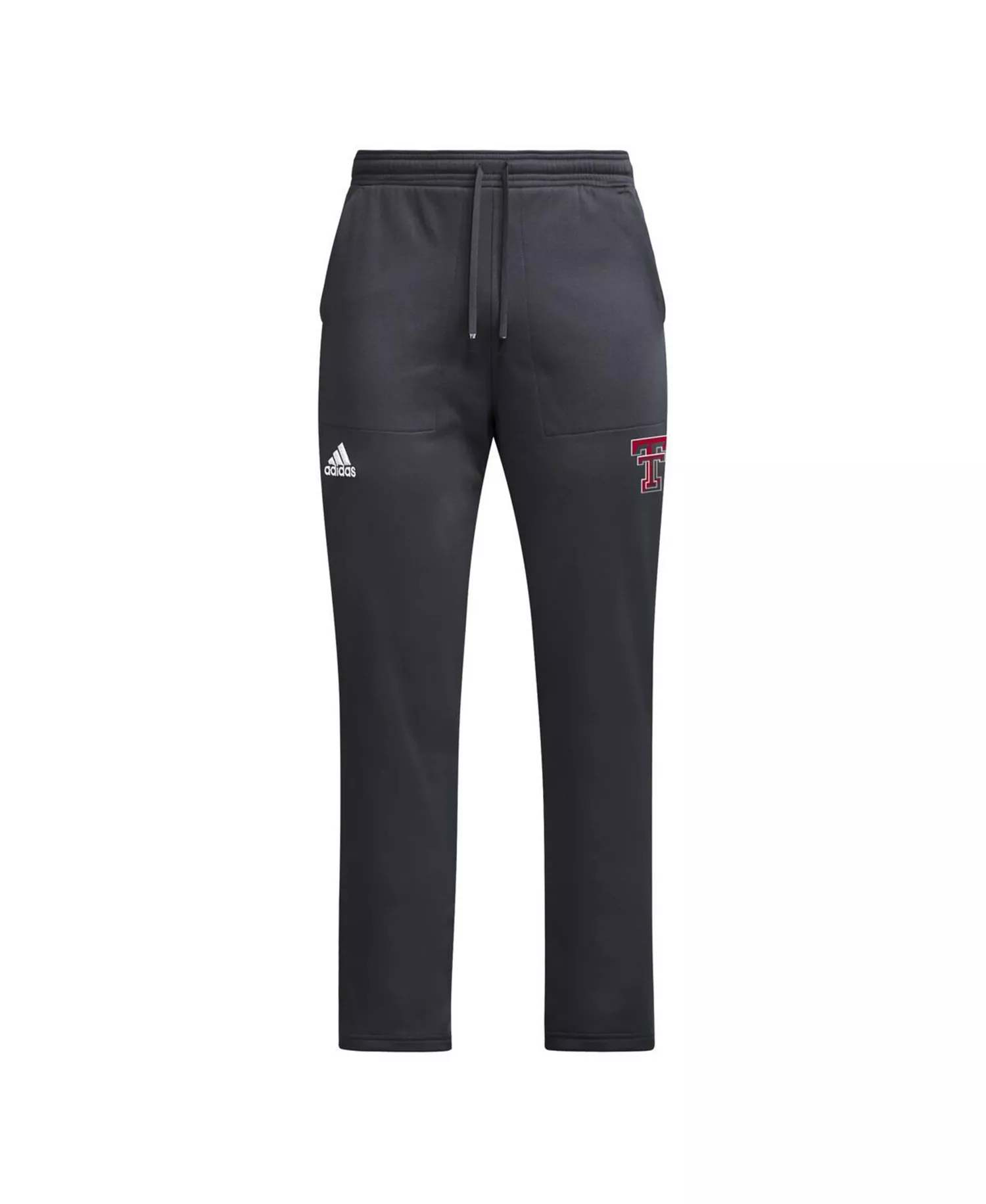 Men's Black Texas Tech Red Raiders Open Hem AEROREADY Pants - Black - 2XL