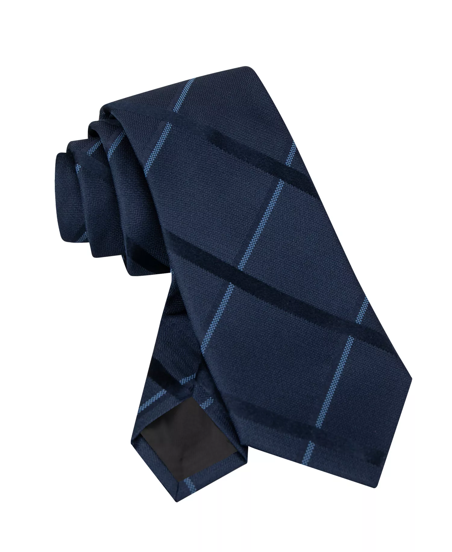 Men's Isabella Grid Tie - Navy - ONE SIZE