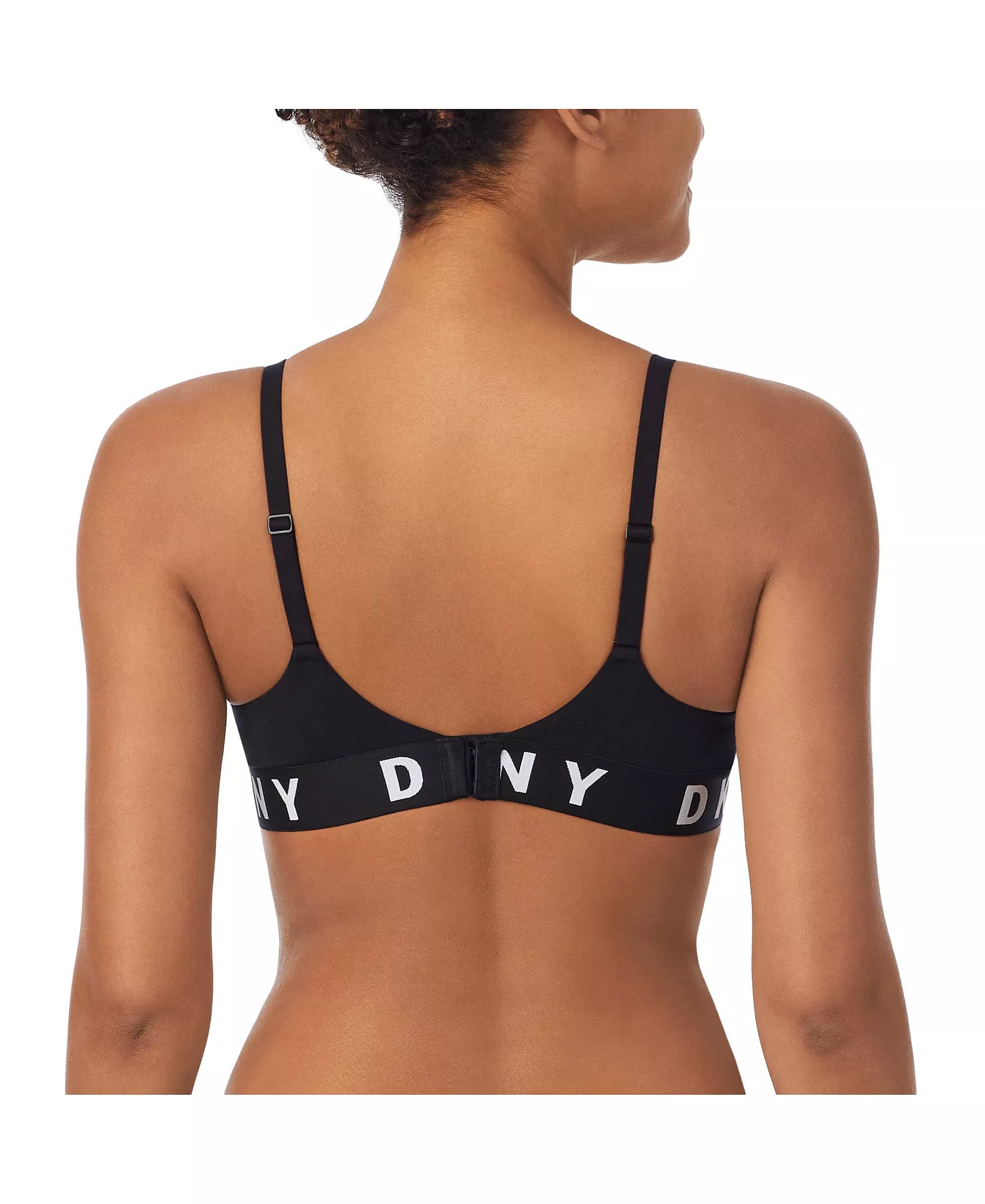 Women's Cozy Boyfriend T-shirt Bra, DK7511 - Black - 32 - B