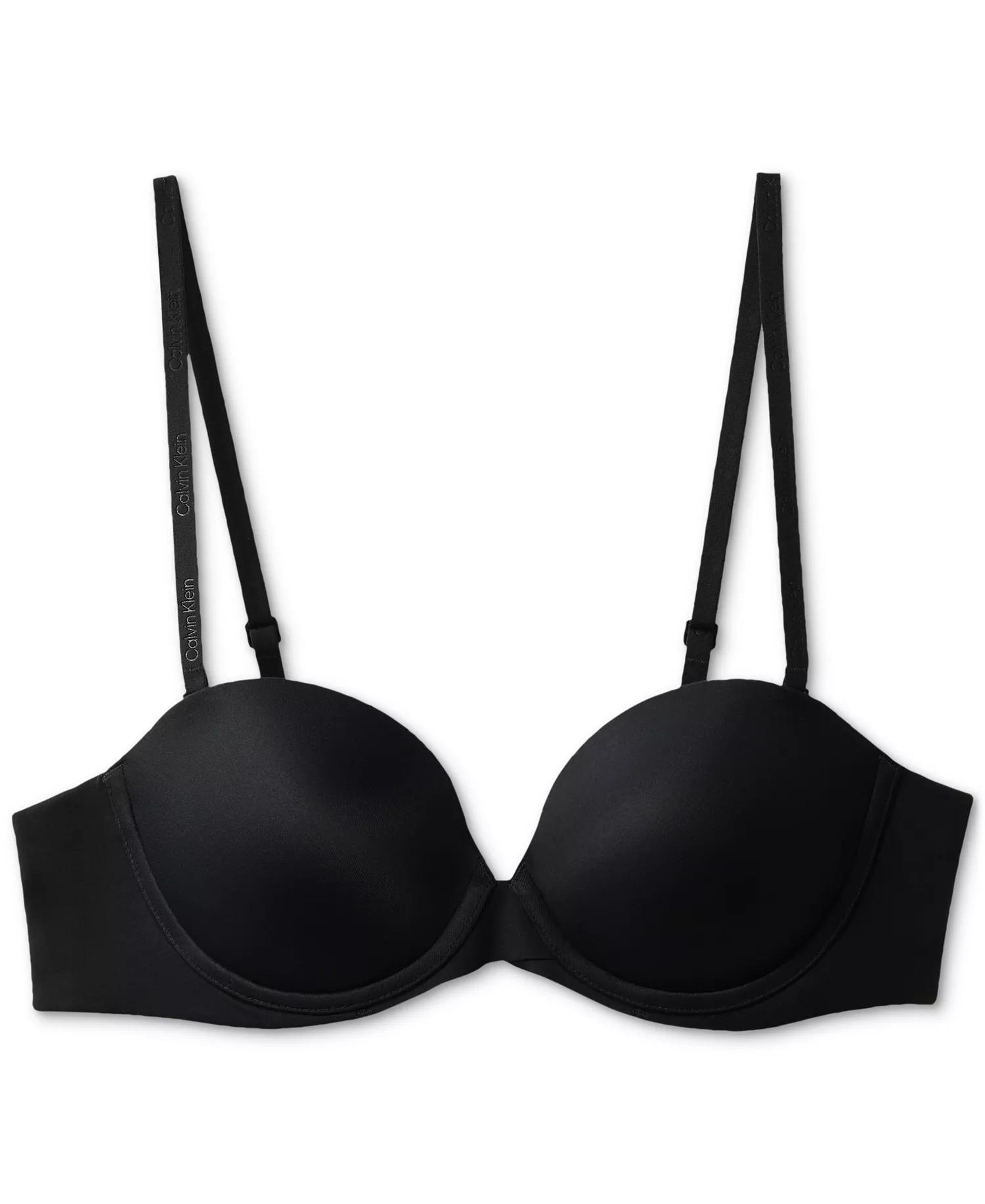 Women's Strapless Capsule Push Up Bra - Black - 32 - A