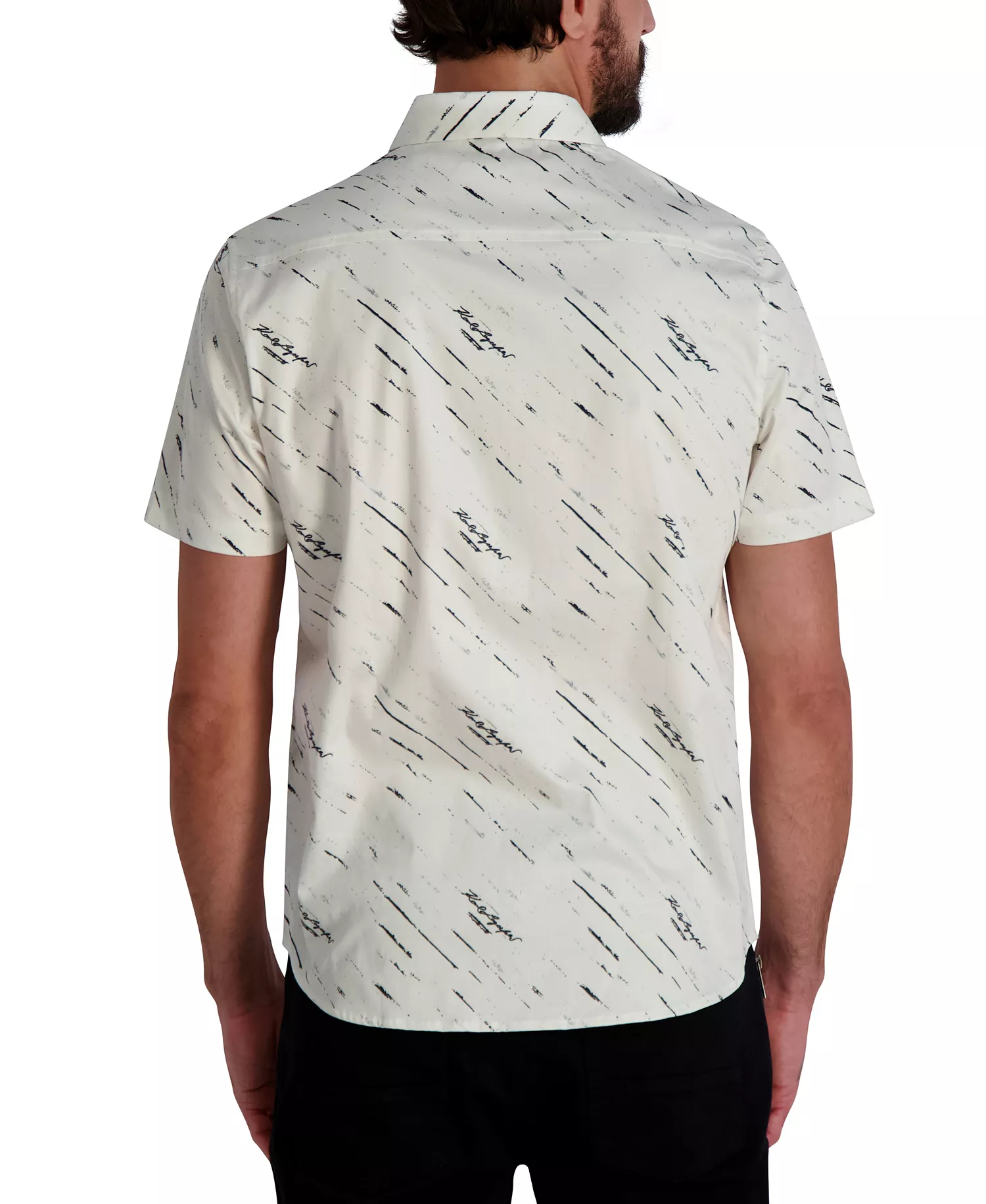 Men's Short Sleeve Shirt - White - 2XL