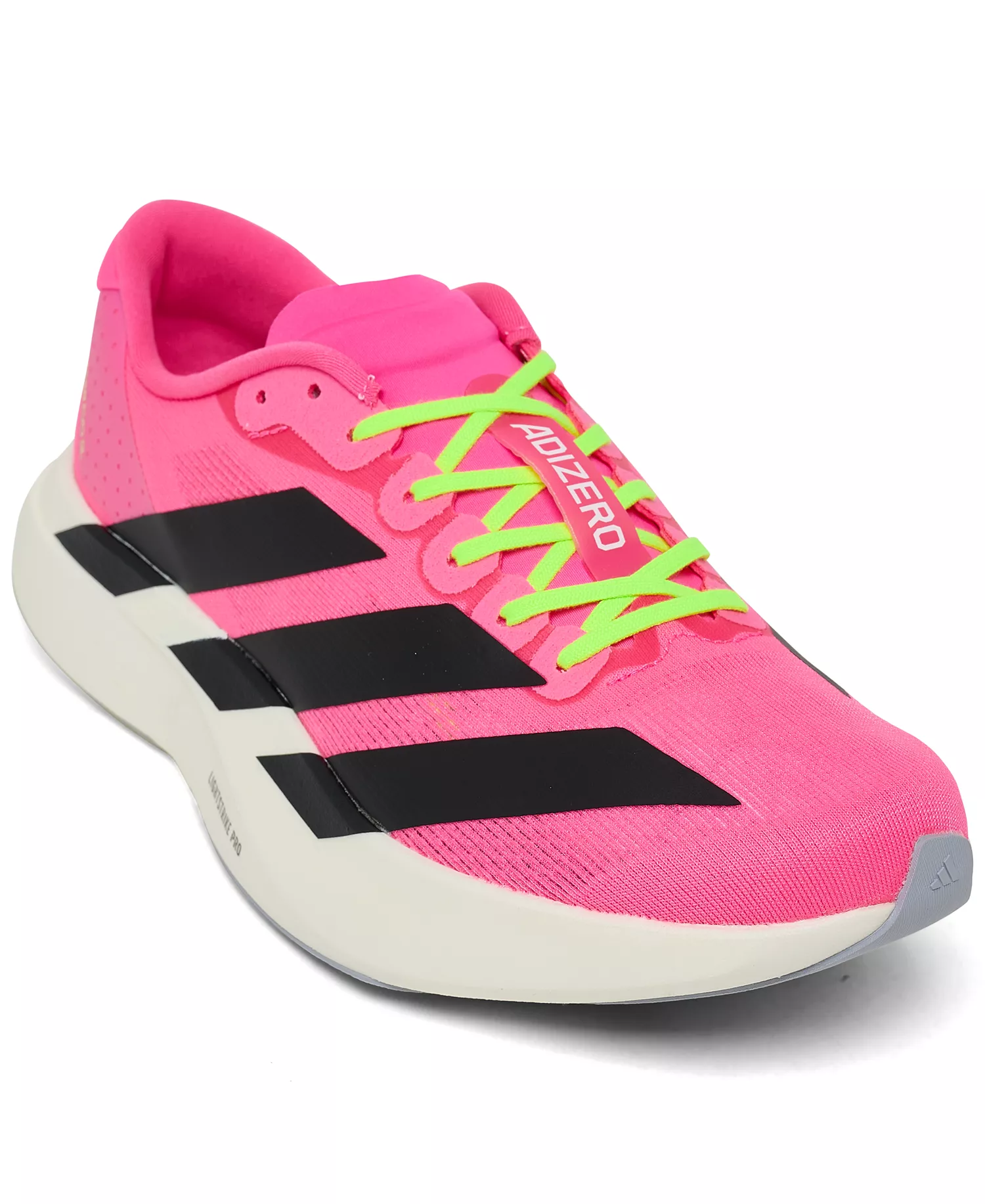 Women's AdiZero EVO SL Running Sneakers from Finish Line - Lucid Pink, Core Black - 6.5