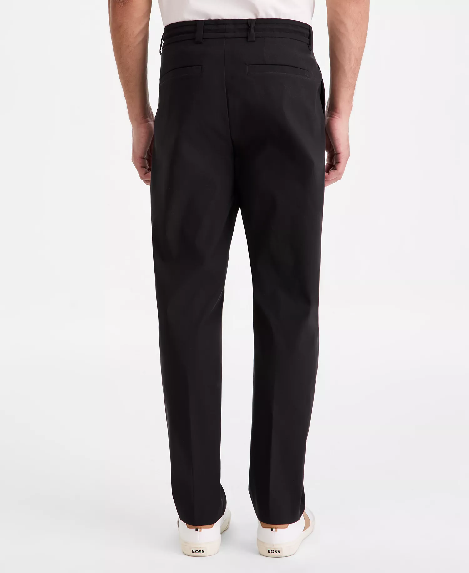Men's Regular-Fit Pants - Black - 30R