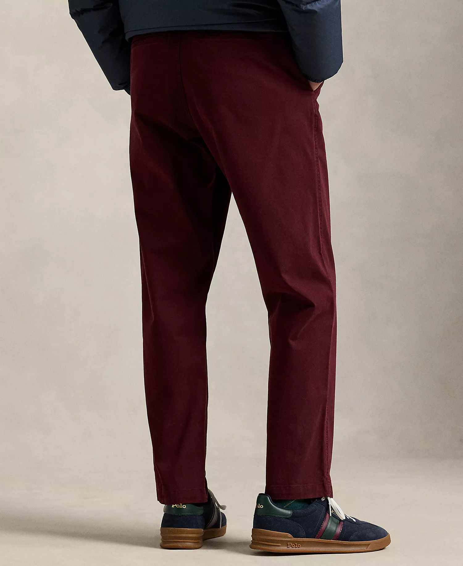 Men's Polo Prepster Stretch Classic Fit Pant - Rich Ruby - XS