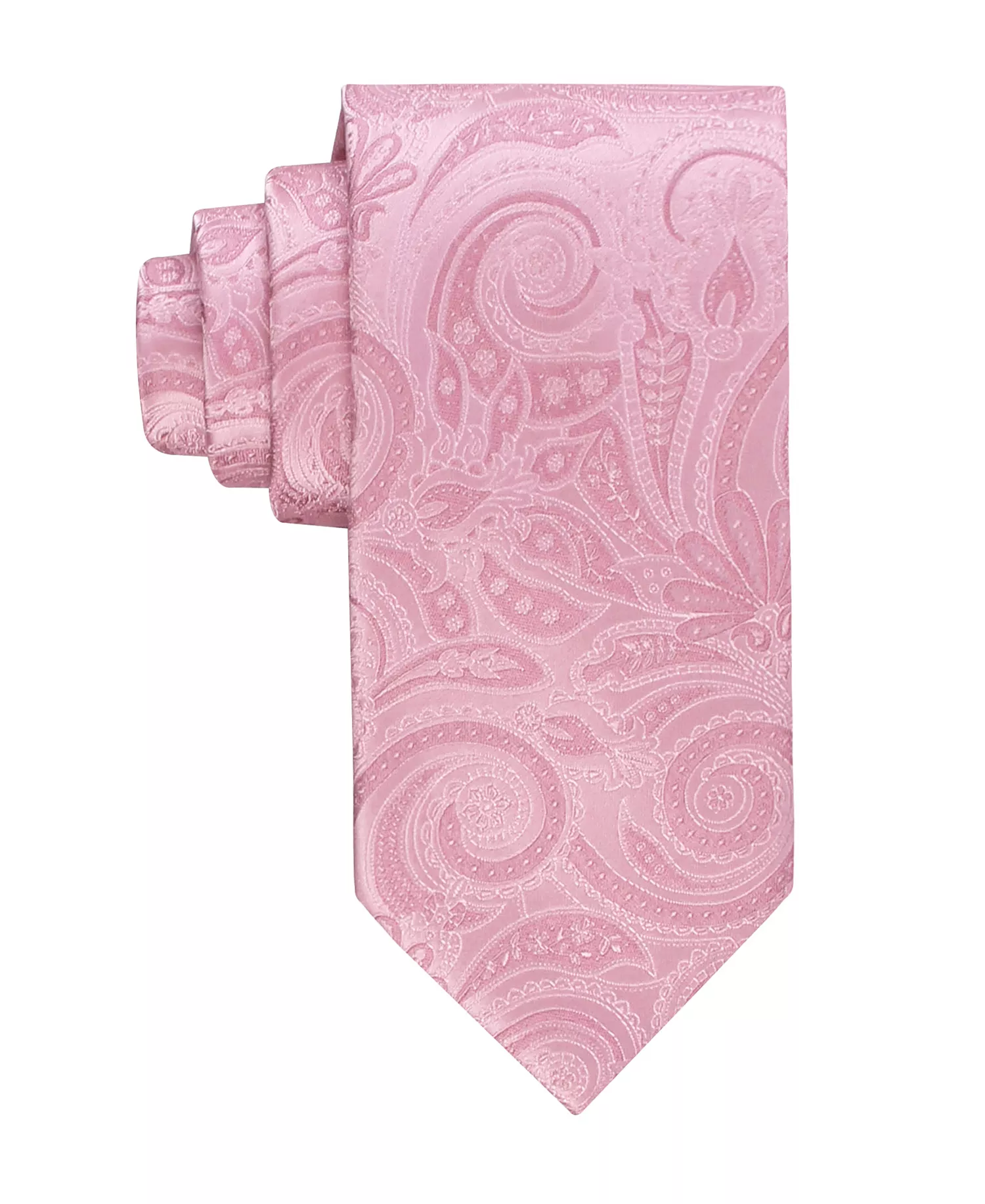 Men's Penelope Paisley Tie - Pink - ONE SIZE