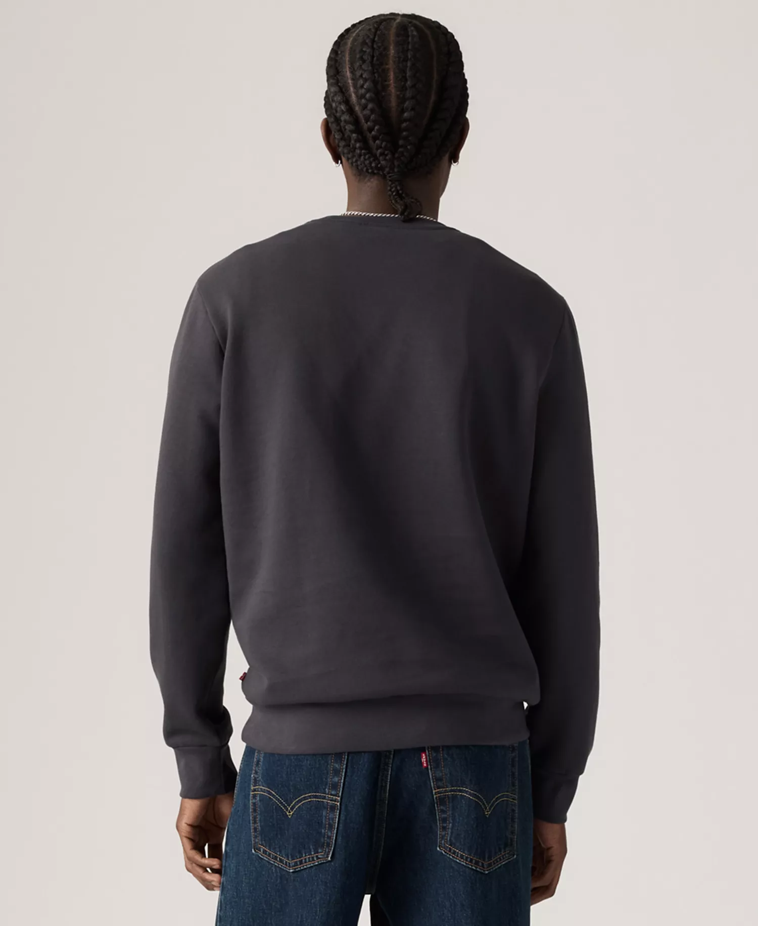 Men's Long Sleeve Logo Sweatshirt - Phantom - 2XL