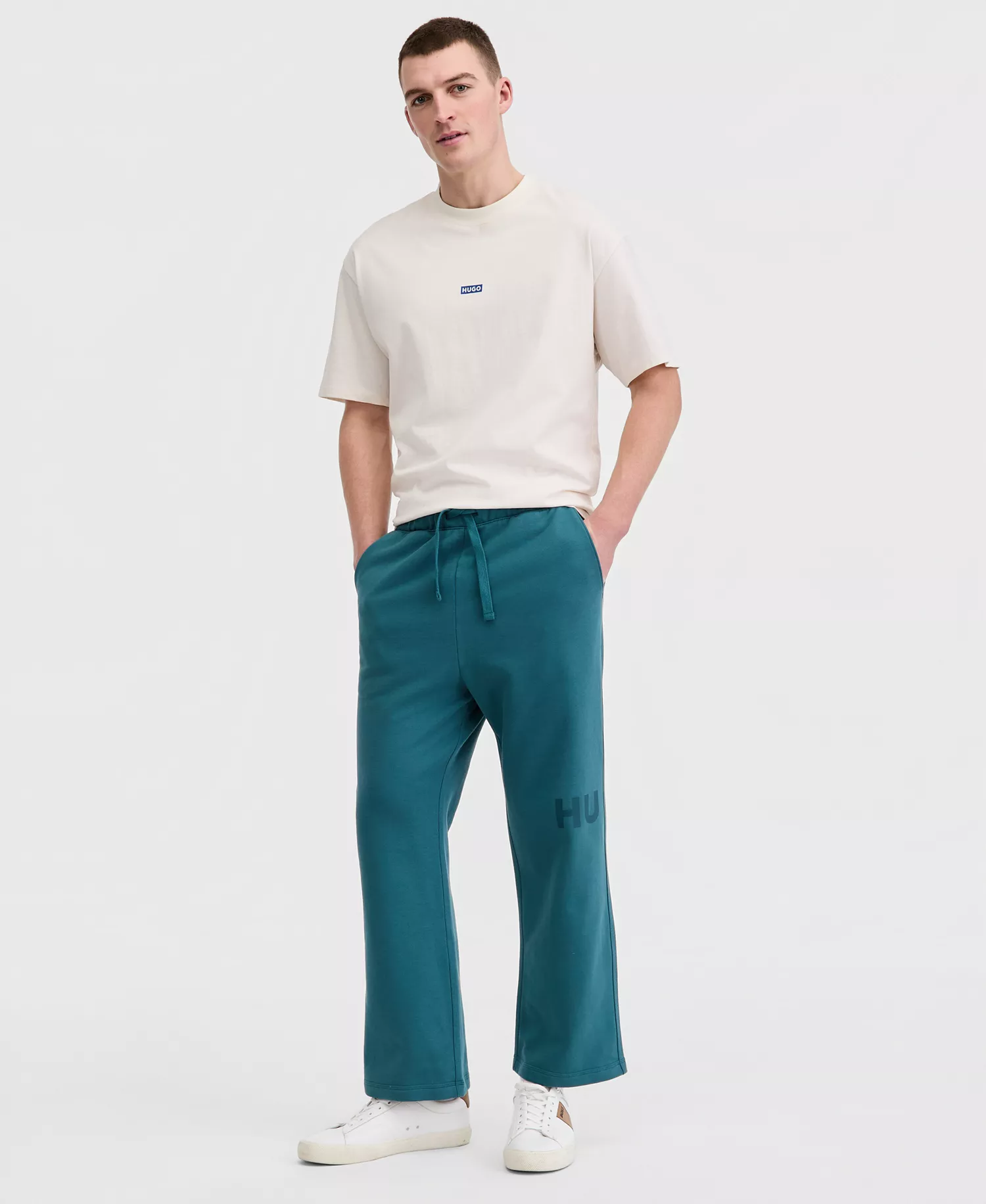 Men's Nalftro Drawstring Pants - TEAL - 2XL