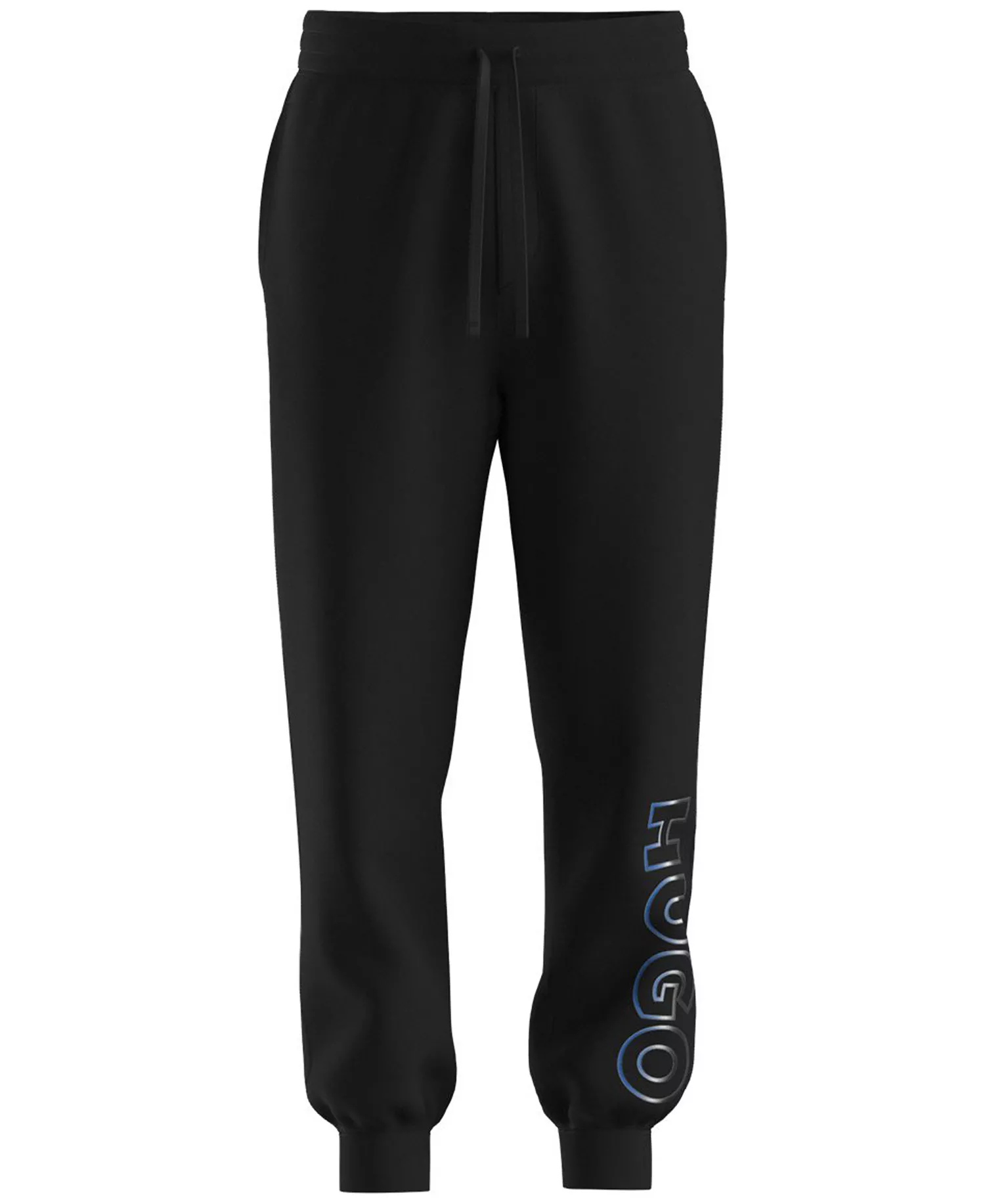 Men's Logo Embroidery Joggers - Black - 2XL