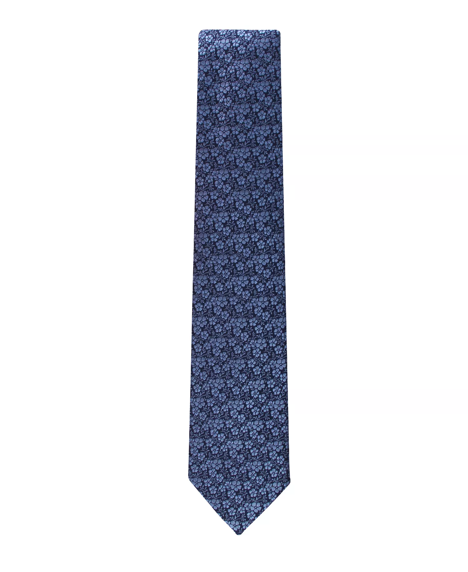 Men's Bartelt Floral Pattern Tie - Navy - ONE SIZE