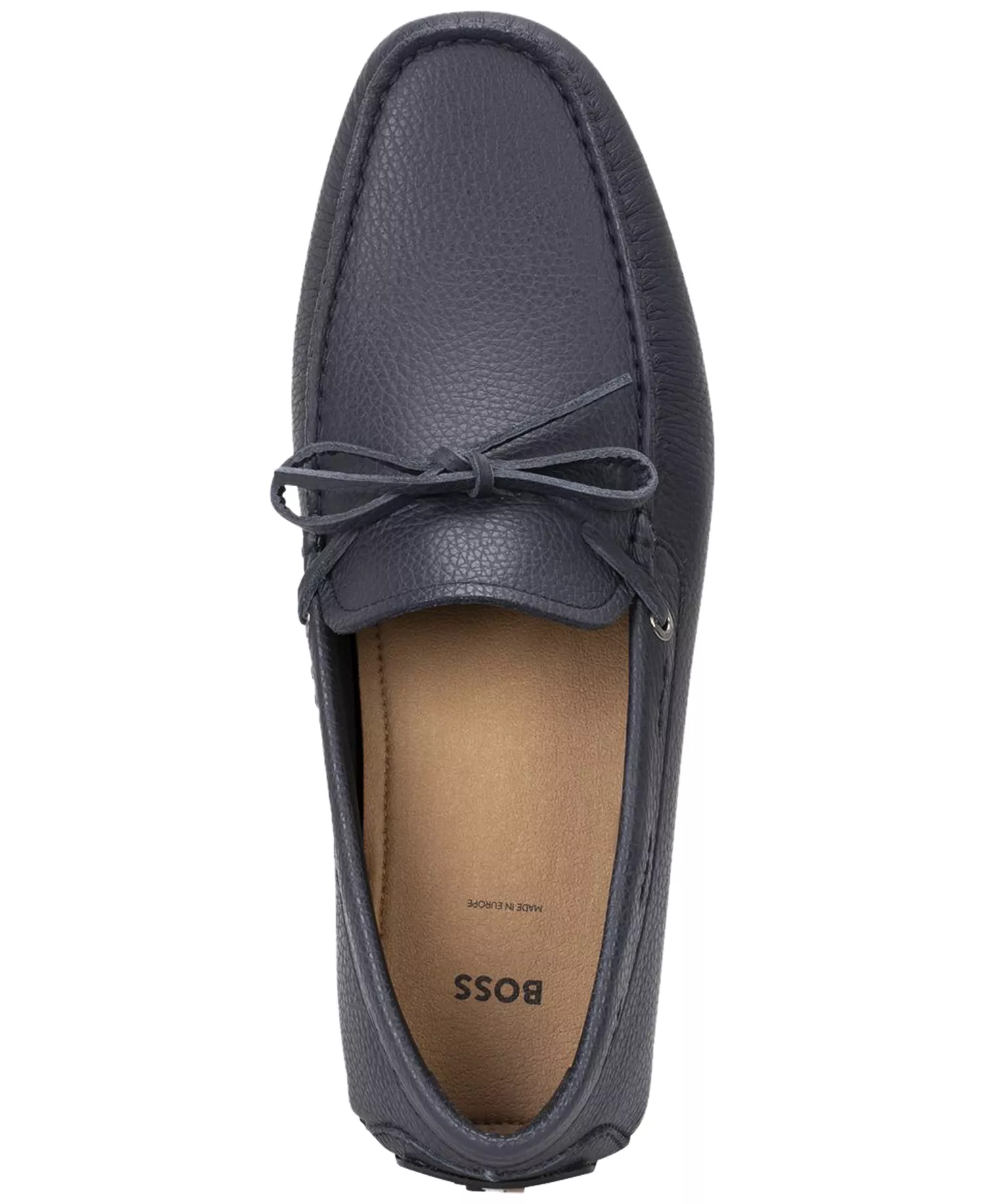 Men's Noel Moccasin Slip-On Driving Loafers - Dark Blue - 11M