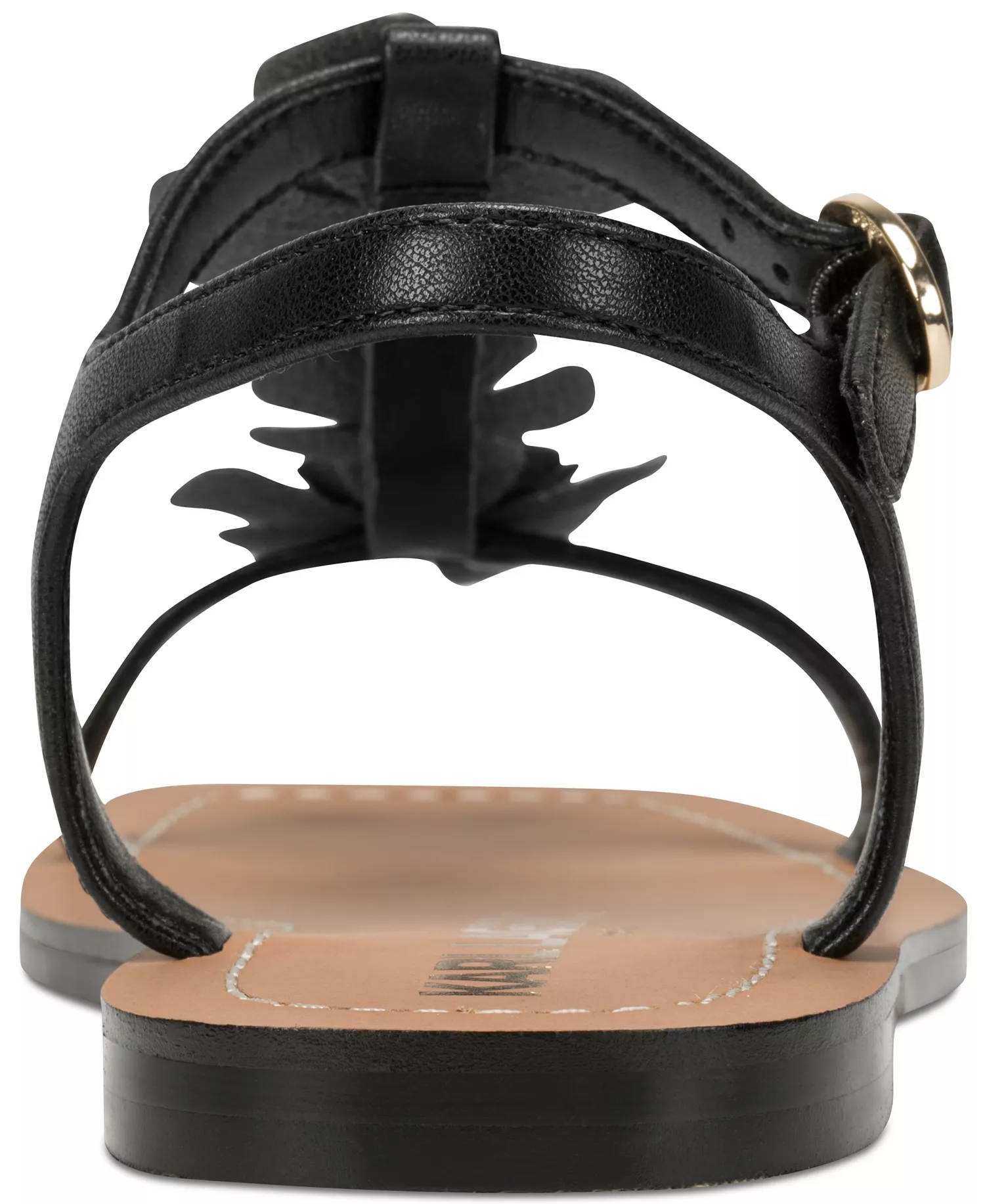 Women's Margate Square Toe Flat Sandals - Black - 10M