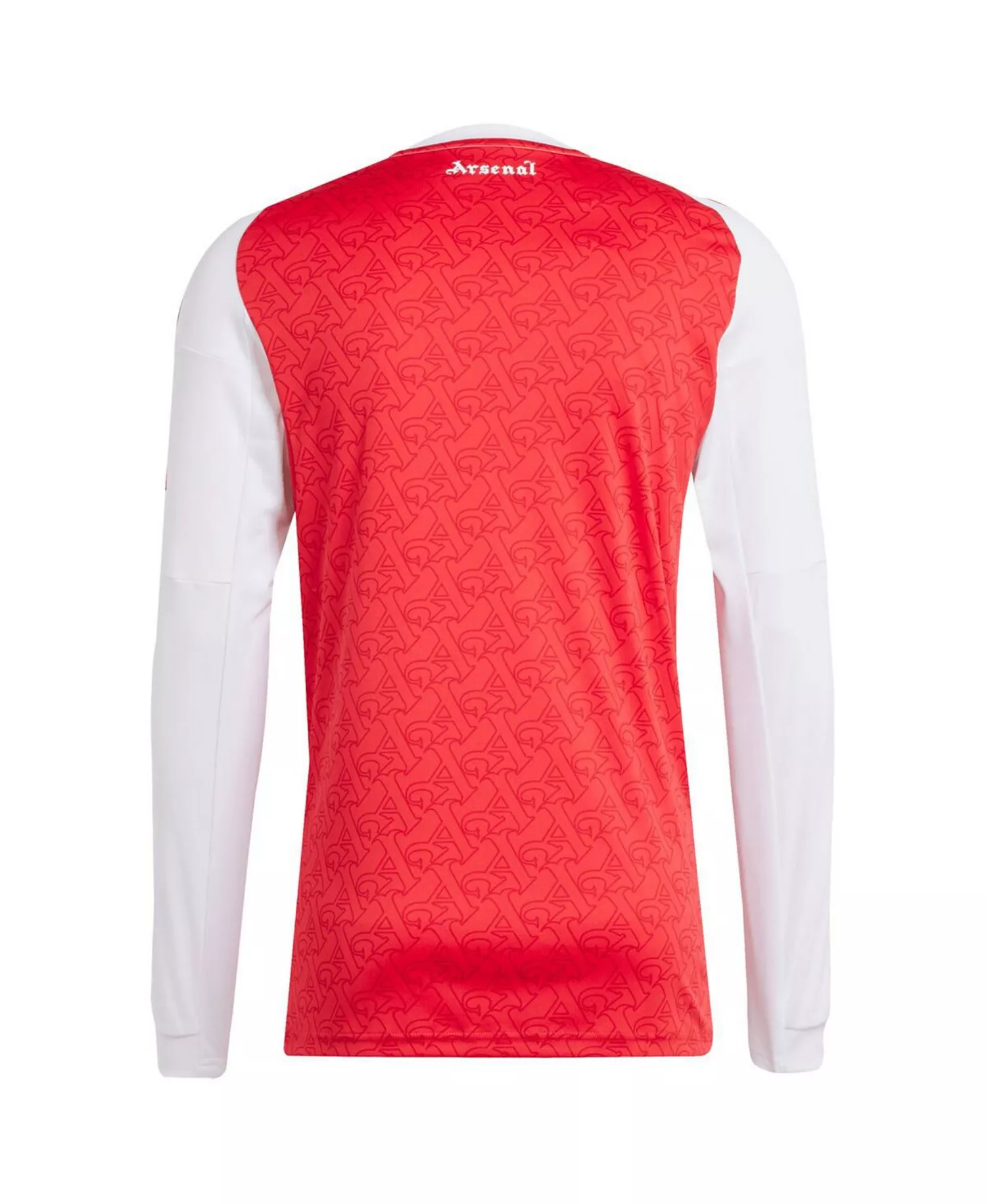 Men's Red Arsenal 2025/26 Home Replica Long Sleeve Jersey - Red - 2XL