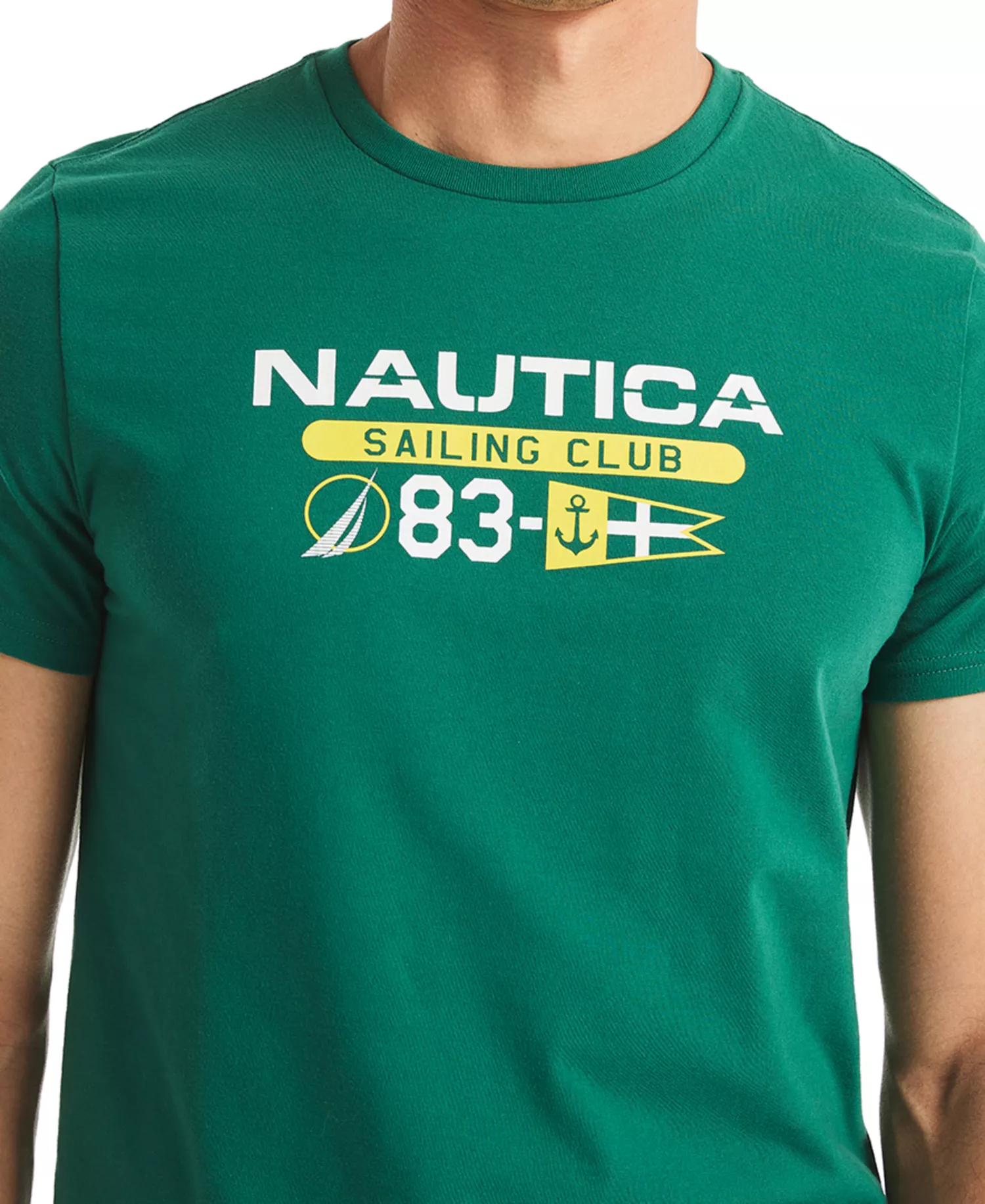 Men's Short Sleeve Heritage Logo Graphic T-Shirt - Spruce - 2XL