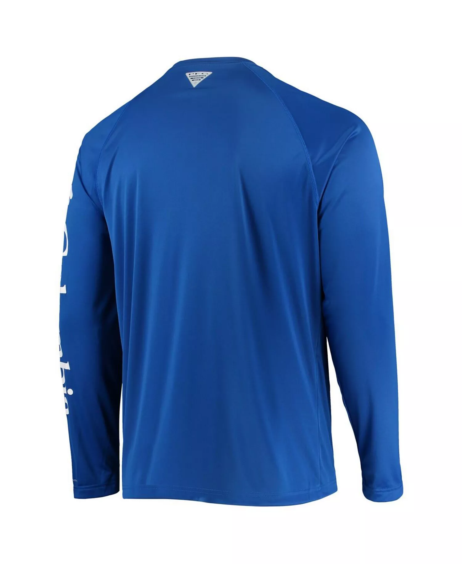 Men's Royal Kentucky Wildcats Terminal Tackle Omni-Shade Raglan Long Sleeve T-shirt - Royal - L