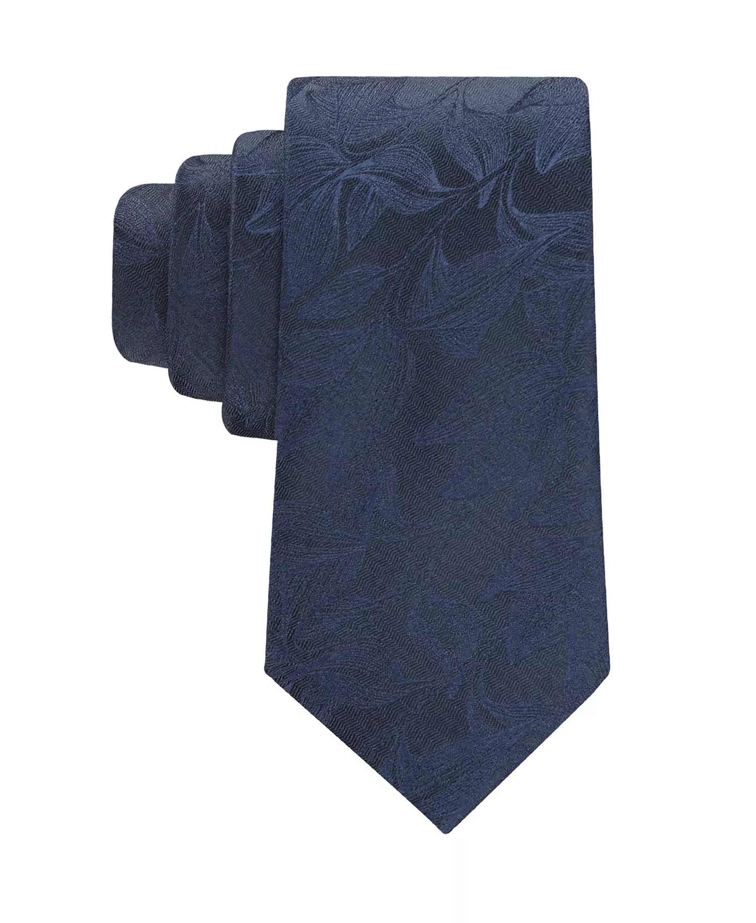 Men's Kaiden Botanical Tie - Navy - ONE SIZE