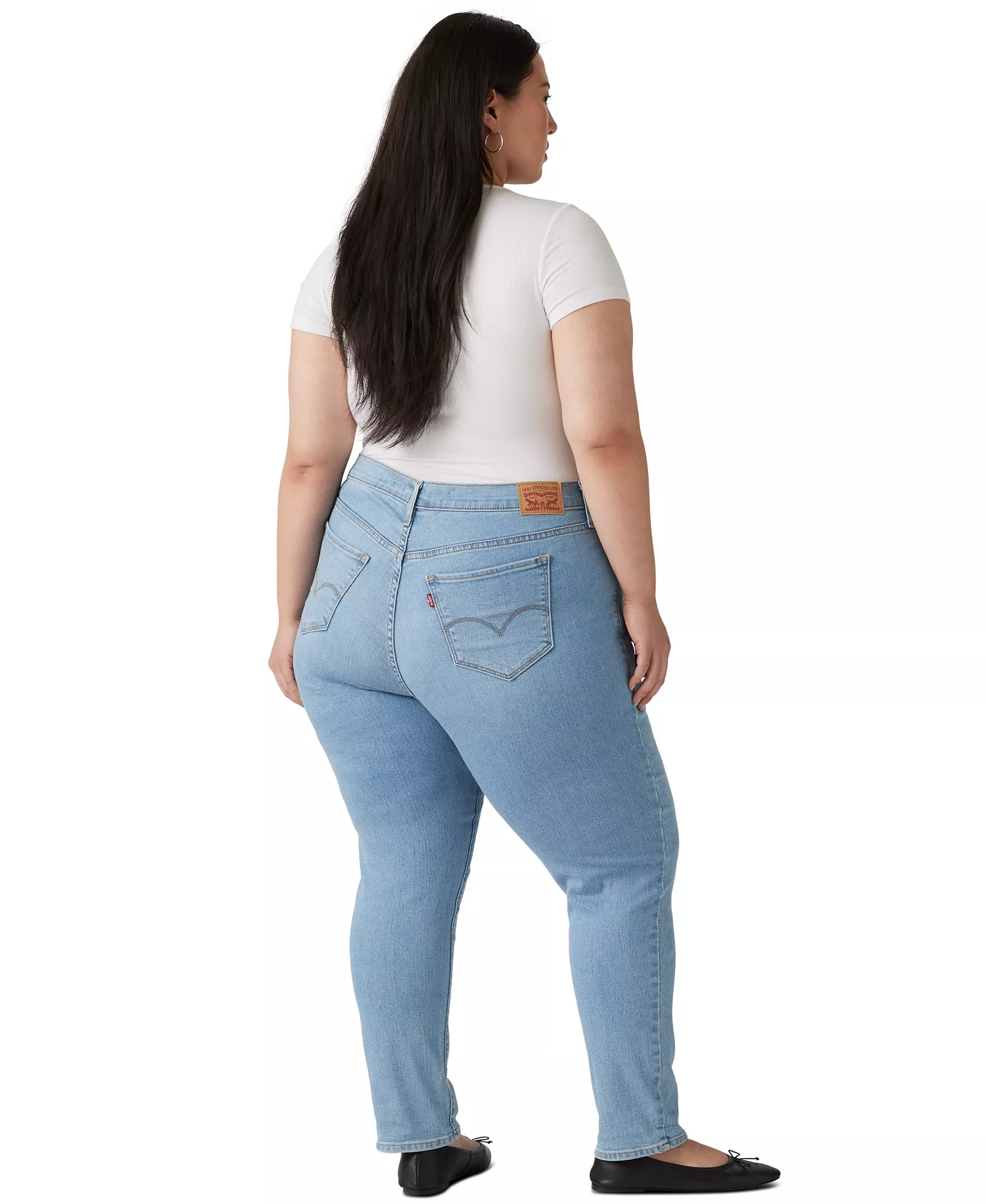 Women's 311 Mid Rise Shaping Skinny Jeans - Bloom Black - 14W