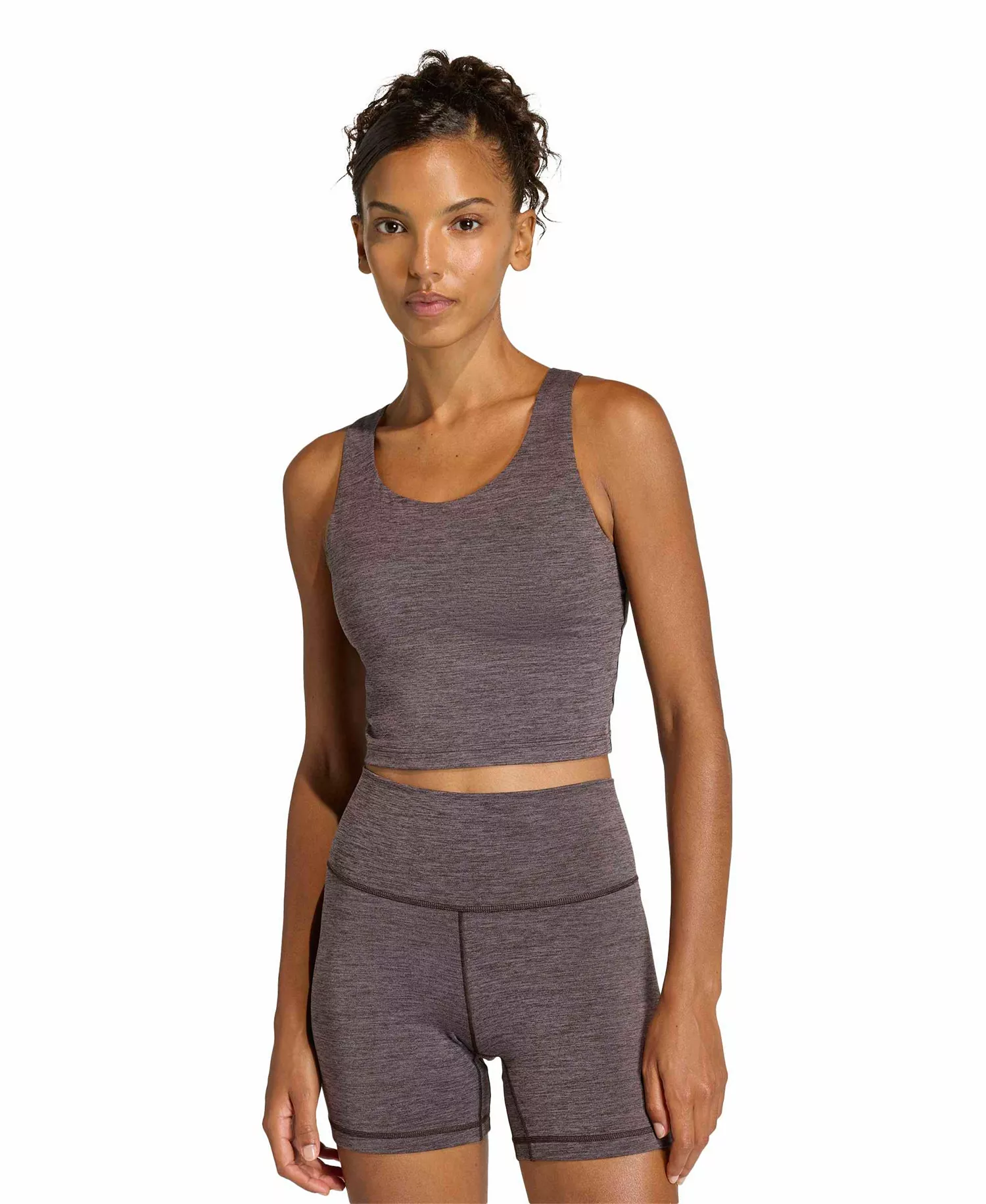 Women's All Me Medium-Support Bra Tank Top - Aurora Coffee Mel. - 2XL