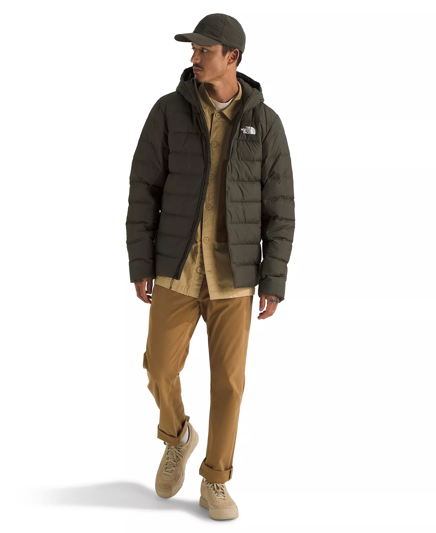 Men's Aconcagua Hoodie - New Taupe Green - 2XL