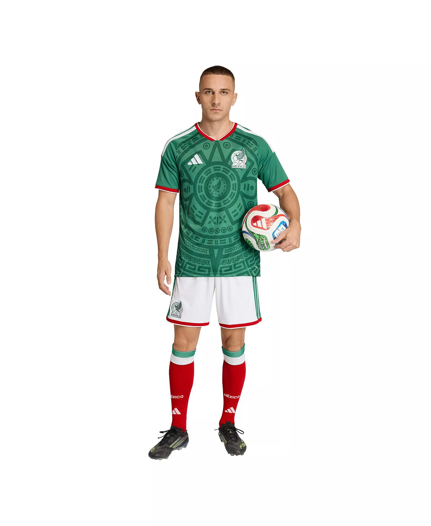 Men's White Mexico National Team FIFA x World Cup 2026 Replica Shorts - White - 2XL