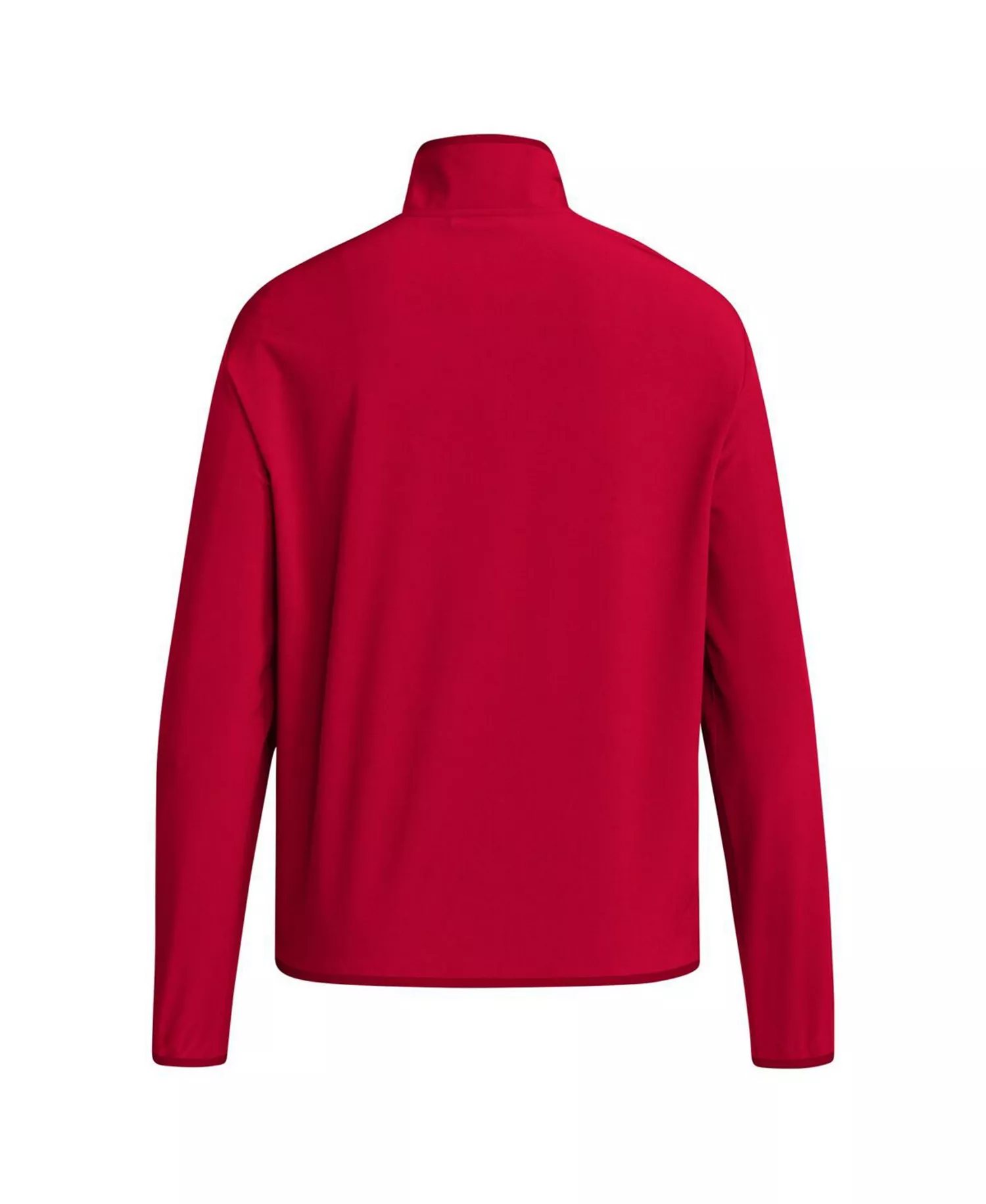 Men's Scarlet Nebraska Huskers Coaches Sideline Half-Zip Jacket - Scarlet - S