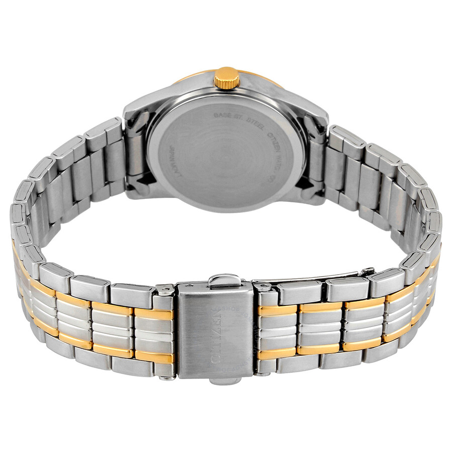 Citizen Quartz Blue Dial Two-tone Ladies Watch