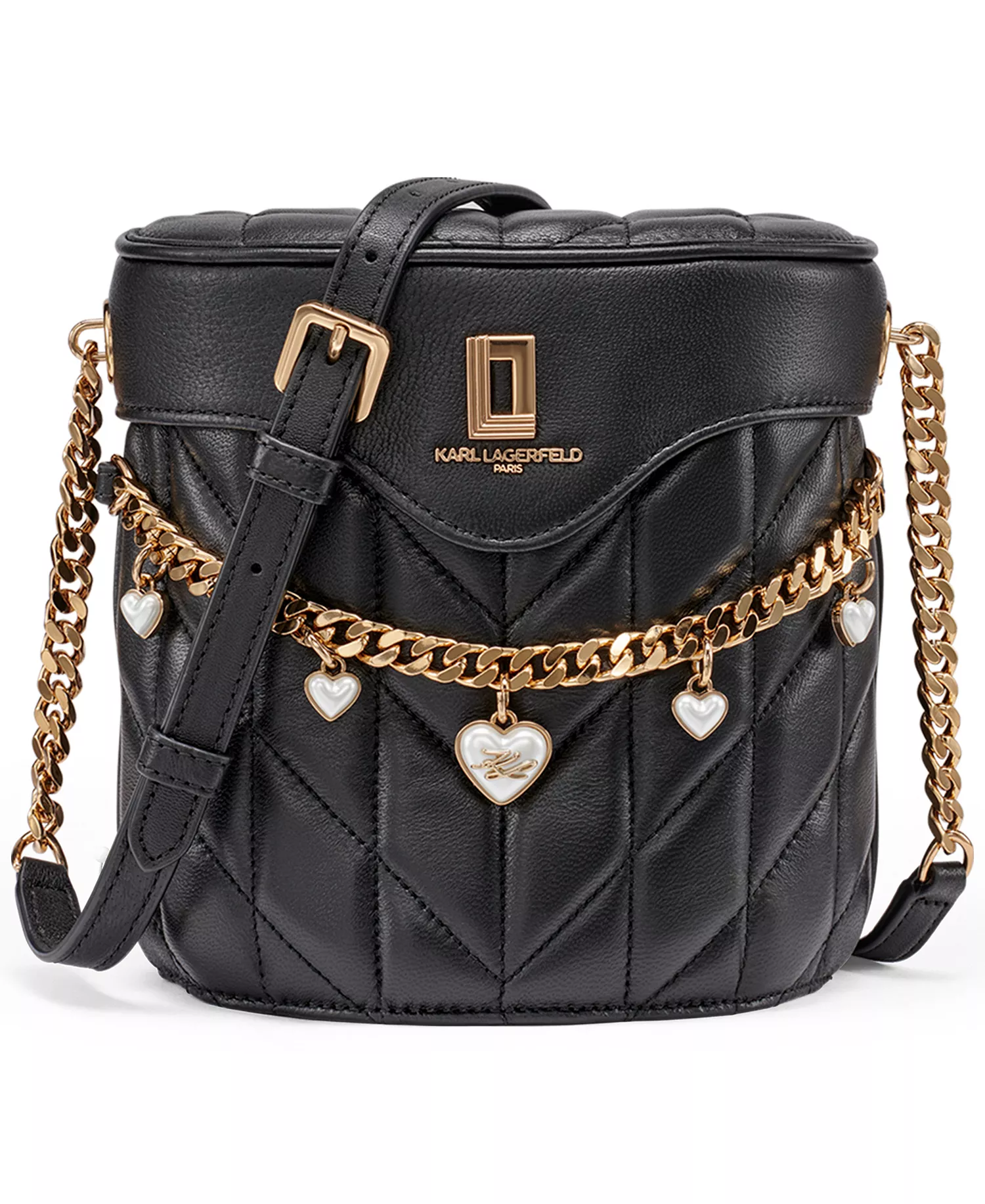 Lafayette Crossbody Bag - Black/gold - NO SIZE