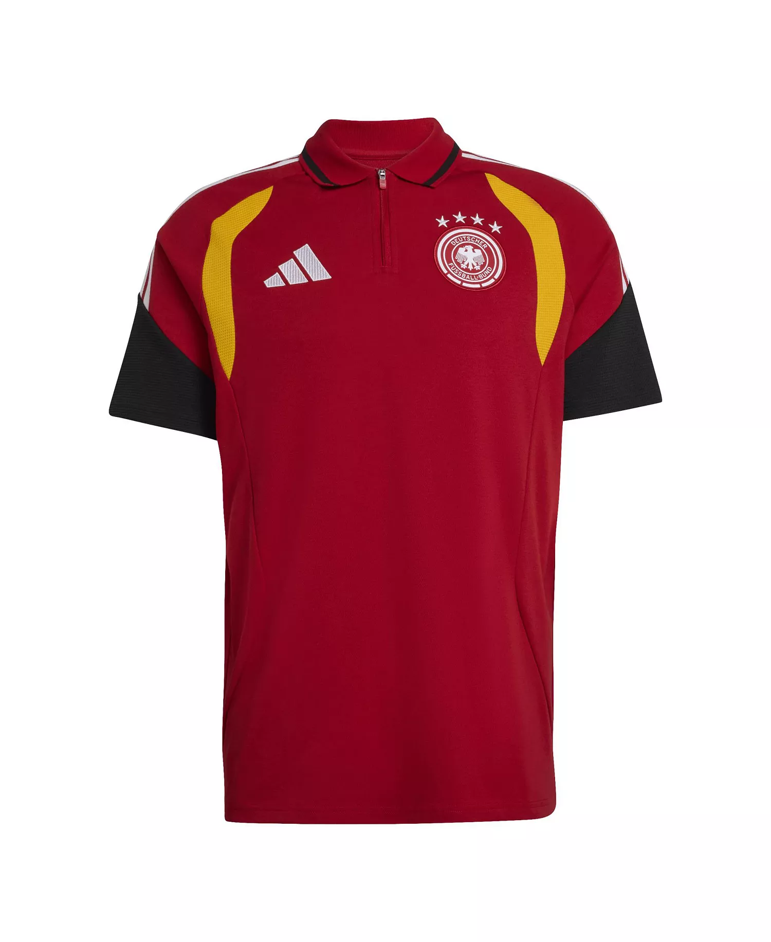 Men's Red Germany National Team 2026 World Cup Tiro Polo Shirt - Red - S