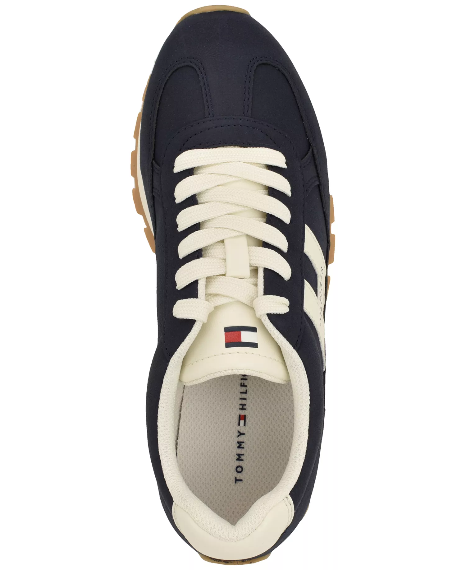 Women's Hatina Chunky Sole Lace-Up Sneakers - Dark Blue - 10M