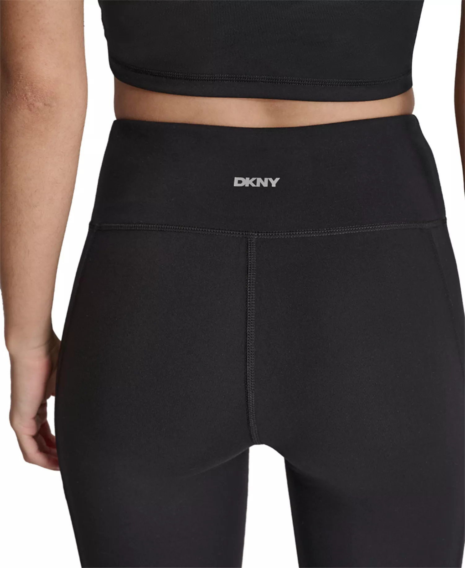 Women's High-Waisted 7/8 Cargo Leggings - Black - XS