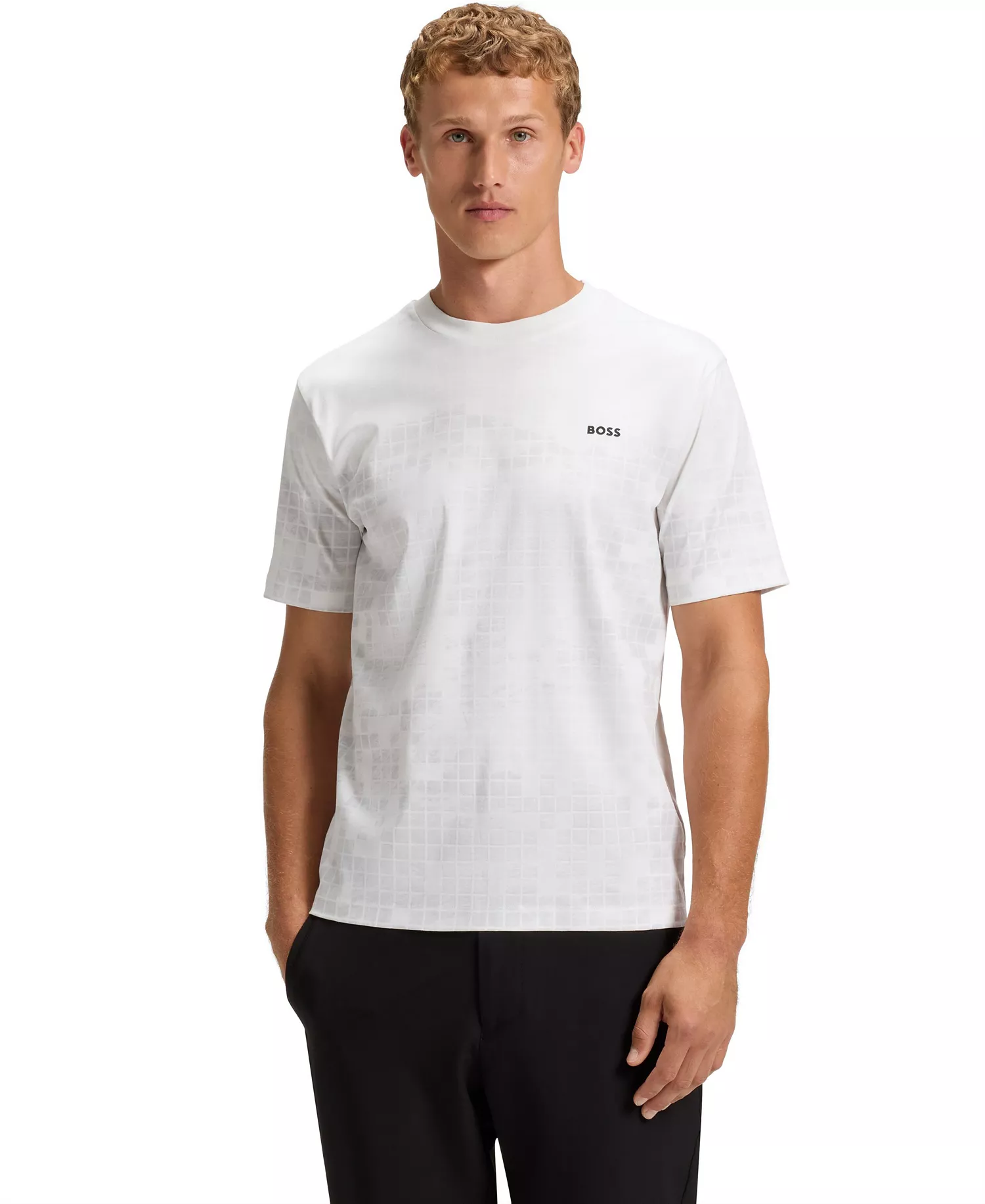 Men's Mercerized Cotton T-Shirt - White - 2XL