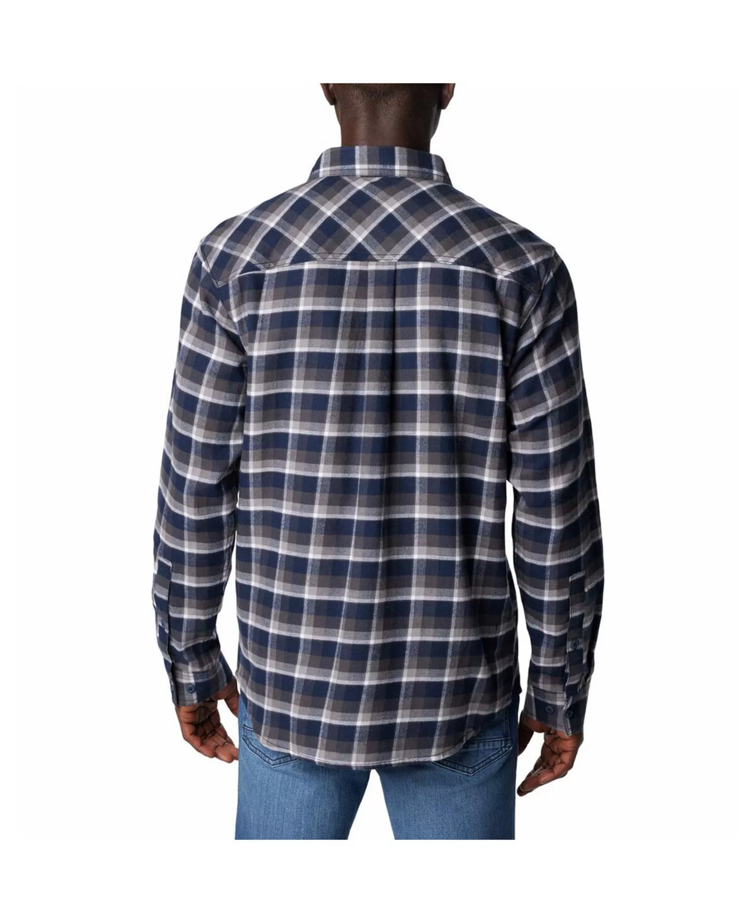 Men's Navy Dallas Cowboys Flare Gun Flannel Button-Up Shirt - Navy - 2XL