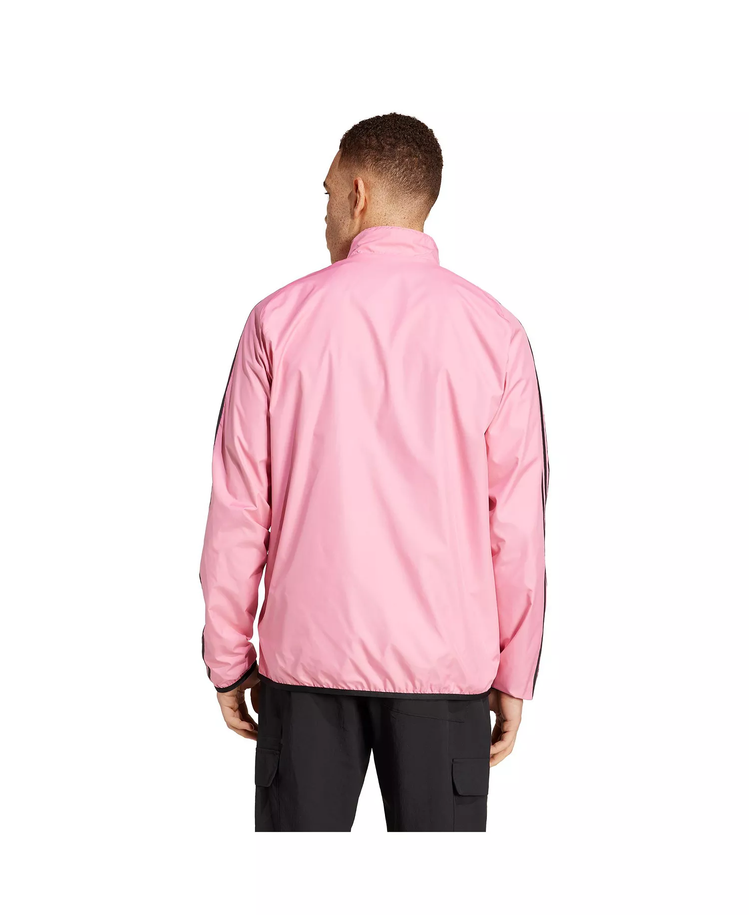 Men's Pink/Black Inter Miami CF 2025 Anthem Reversible Full-Zip Jacket - Pink, Black - 3XL