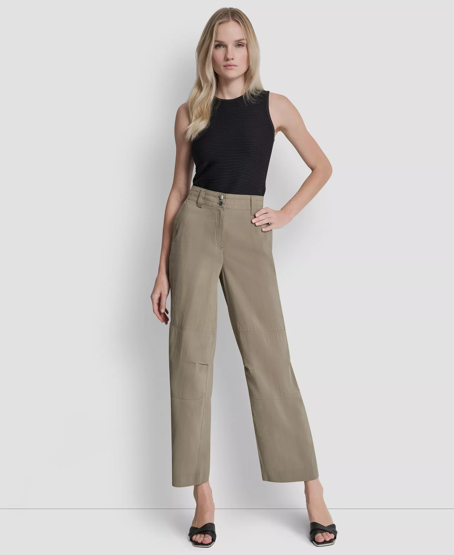 Women's Sueded Fuji Two-Button Cargo Pants - Lght Fatigue - 0