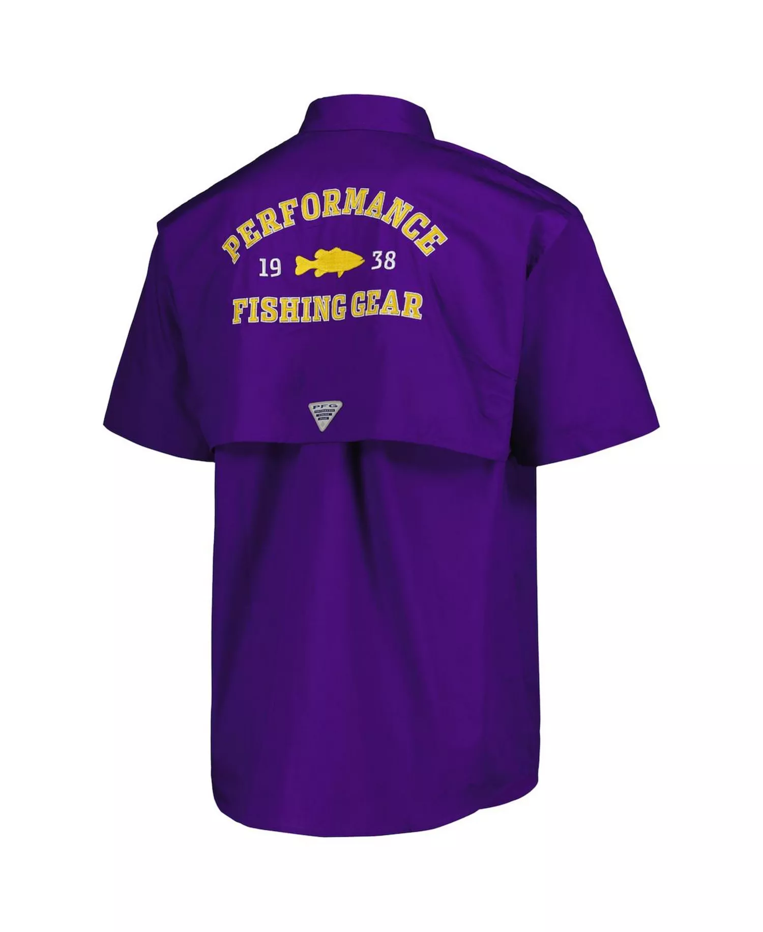 Men's Purple LSU Tigers Bonehead Button-Up Shirt - Purple - L