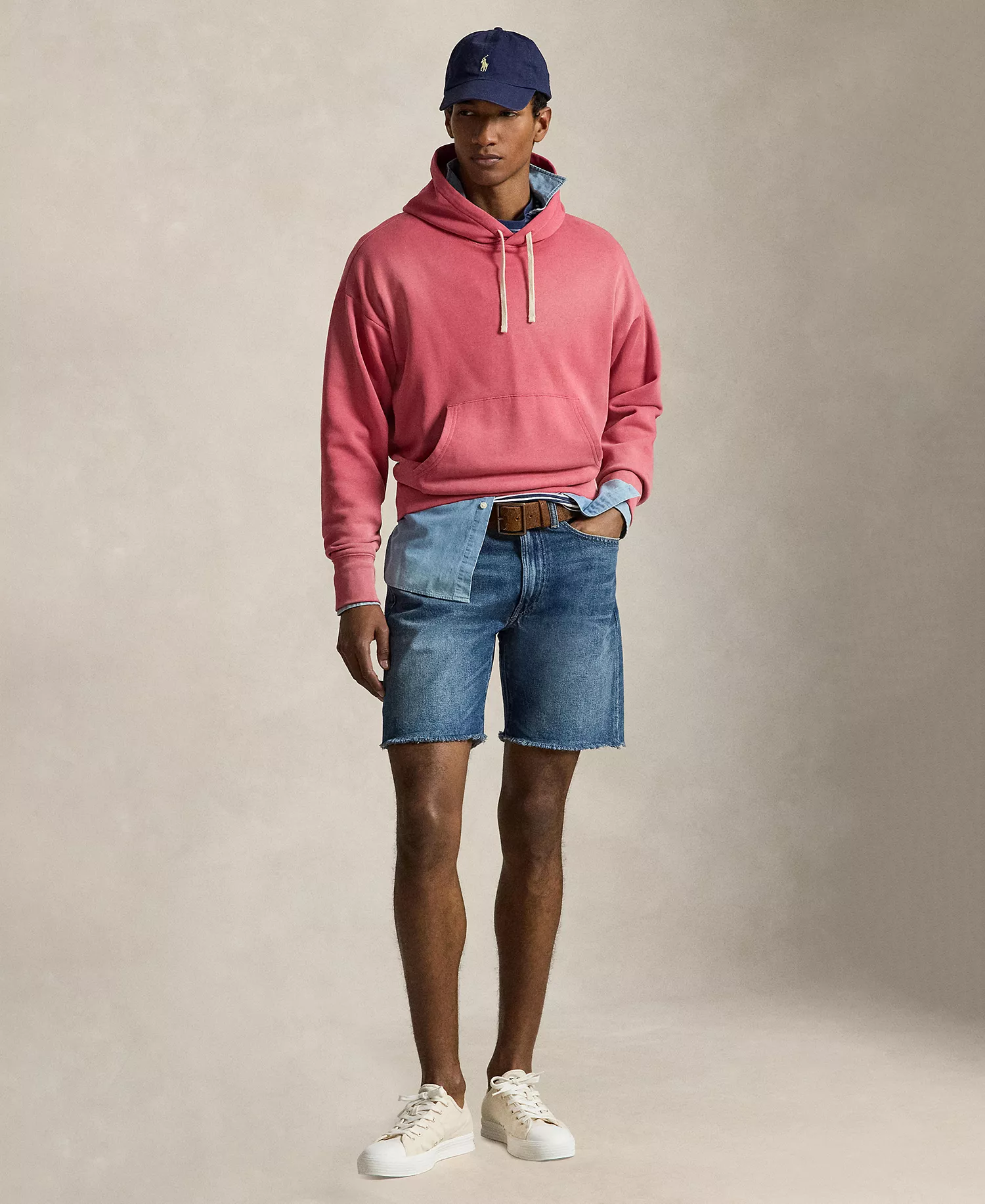 Men's Rigid Denim Shorts - Storm Point - 28