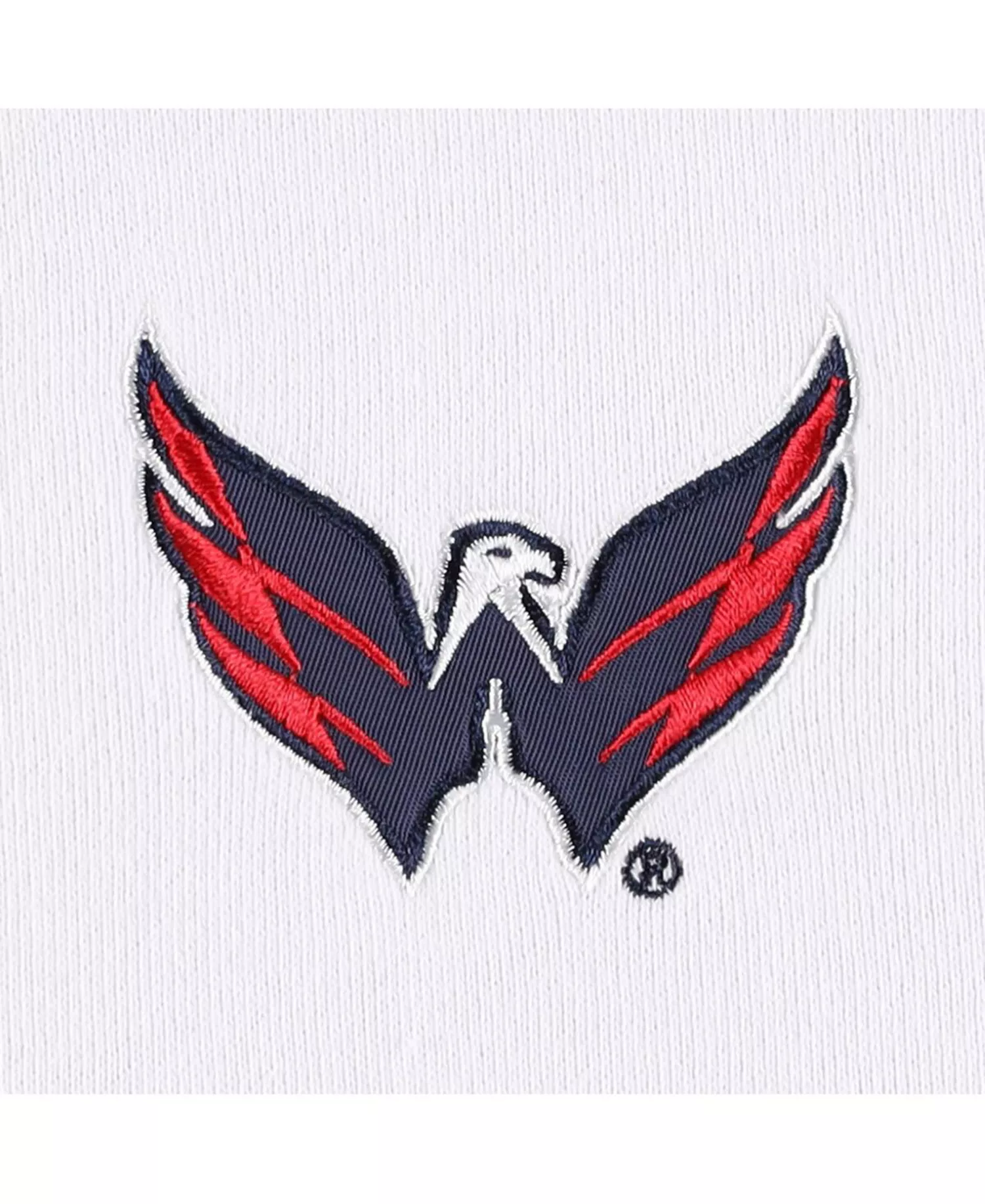 Women's Red, White Washington Capitals Gina Full-Zip Hoodie - Red, White - L