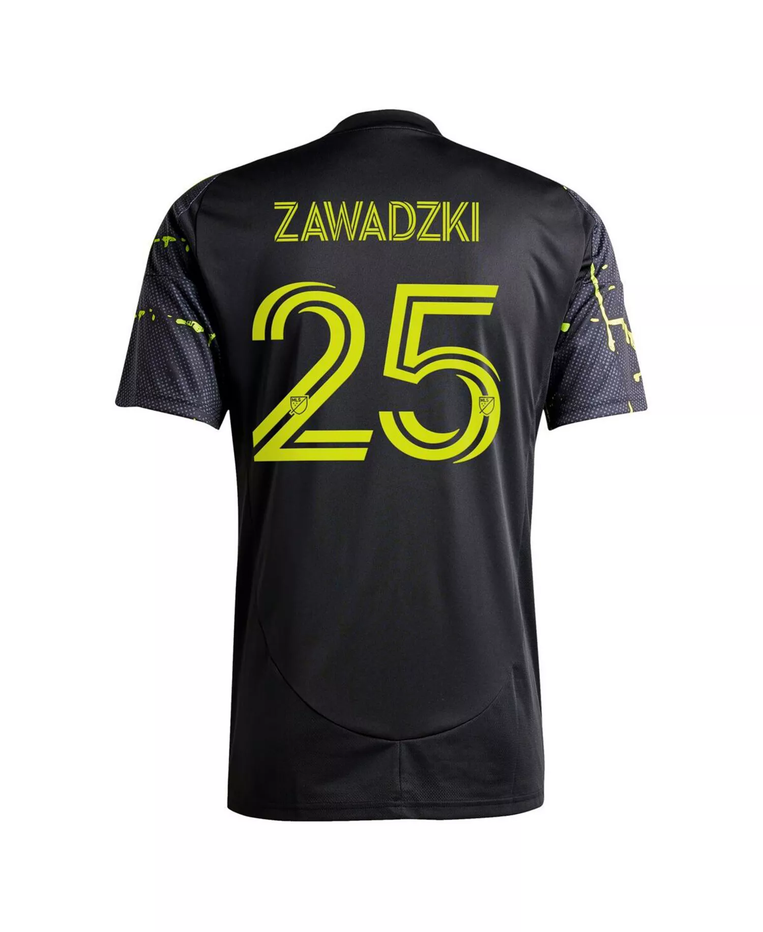 Men's Sean Zawadzki Black Columbus Crew 2025 The Goosebumps Kit Replica Player Jersey - Black - 3XL