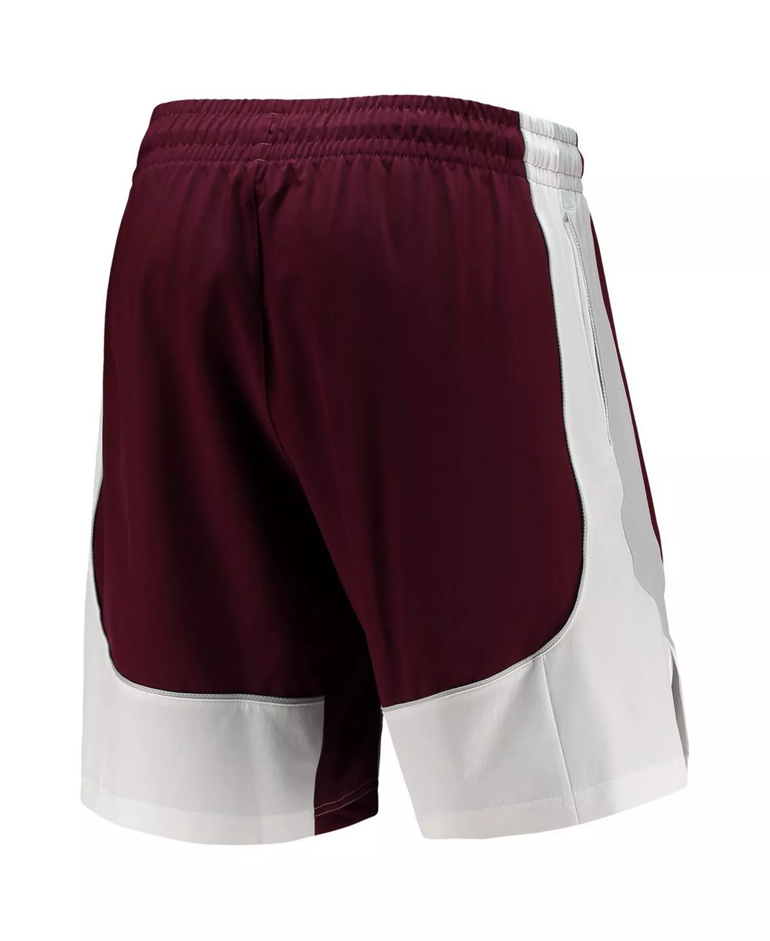 Men's Maroon Mississippi State Bulldogs Swingman Basketball Aeroready Shorts - Maroon - L