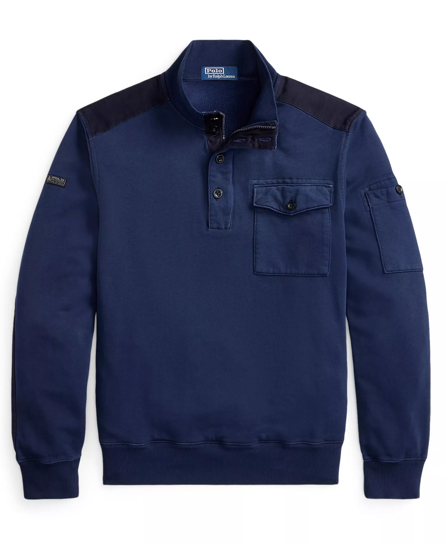 Men's Long-Sleeve Spectre Loopback Sweatshirt - Cruise Navy - L