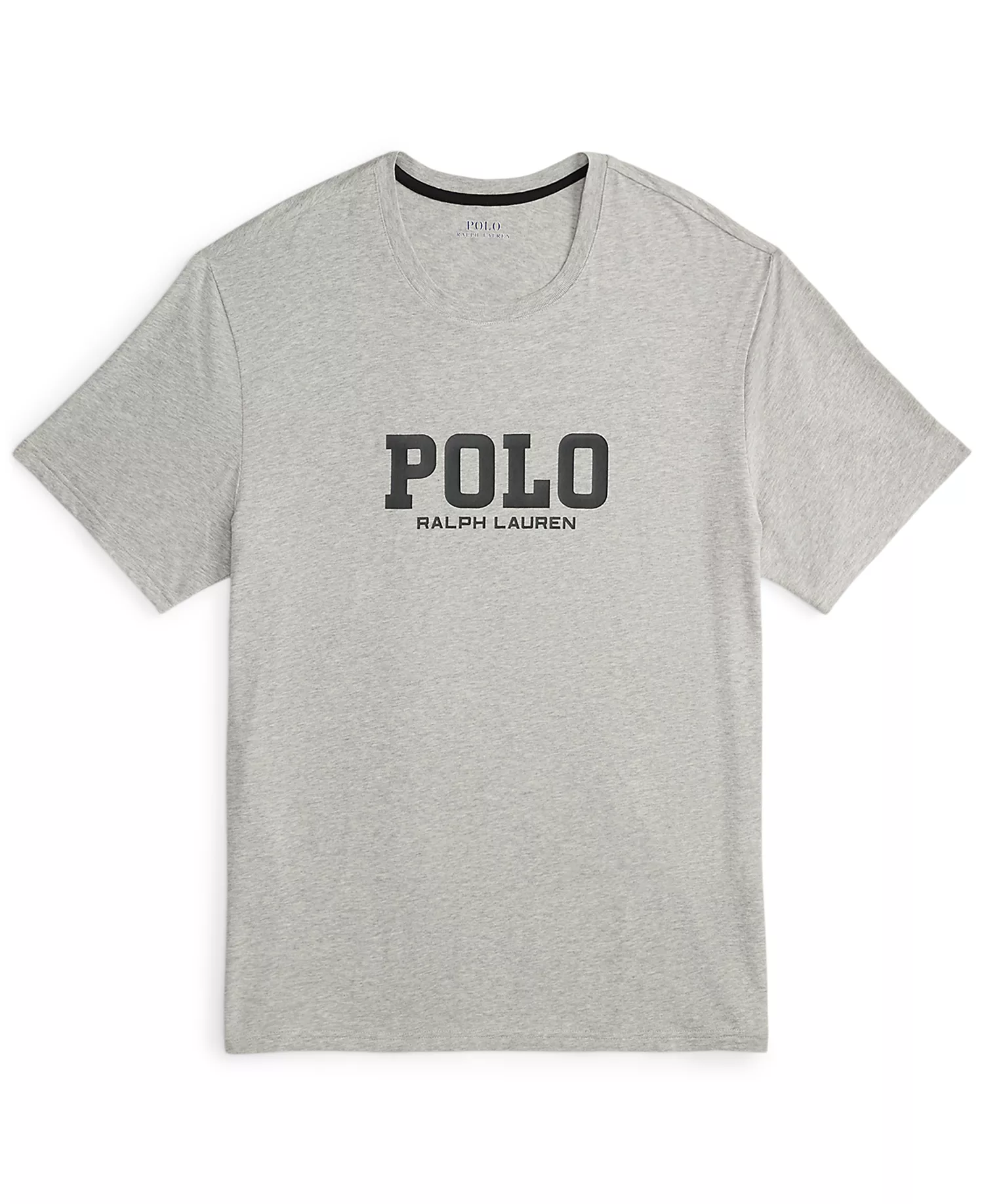 Men's Short Sleeve Crewneck T-Shirt - Andover Heather/Polo Black Logo - M