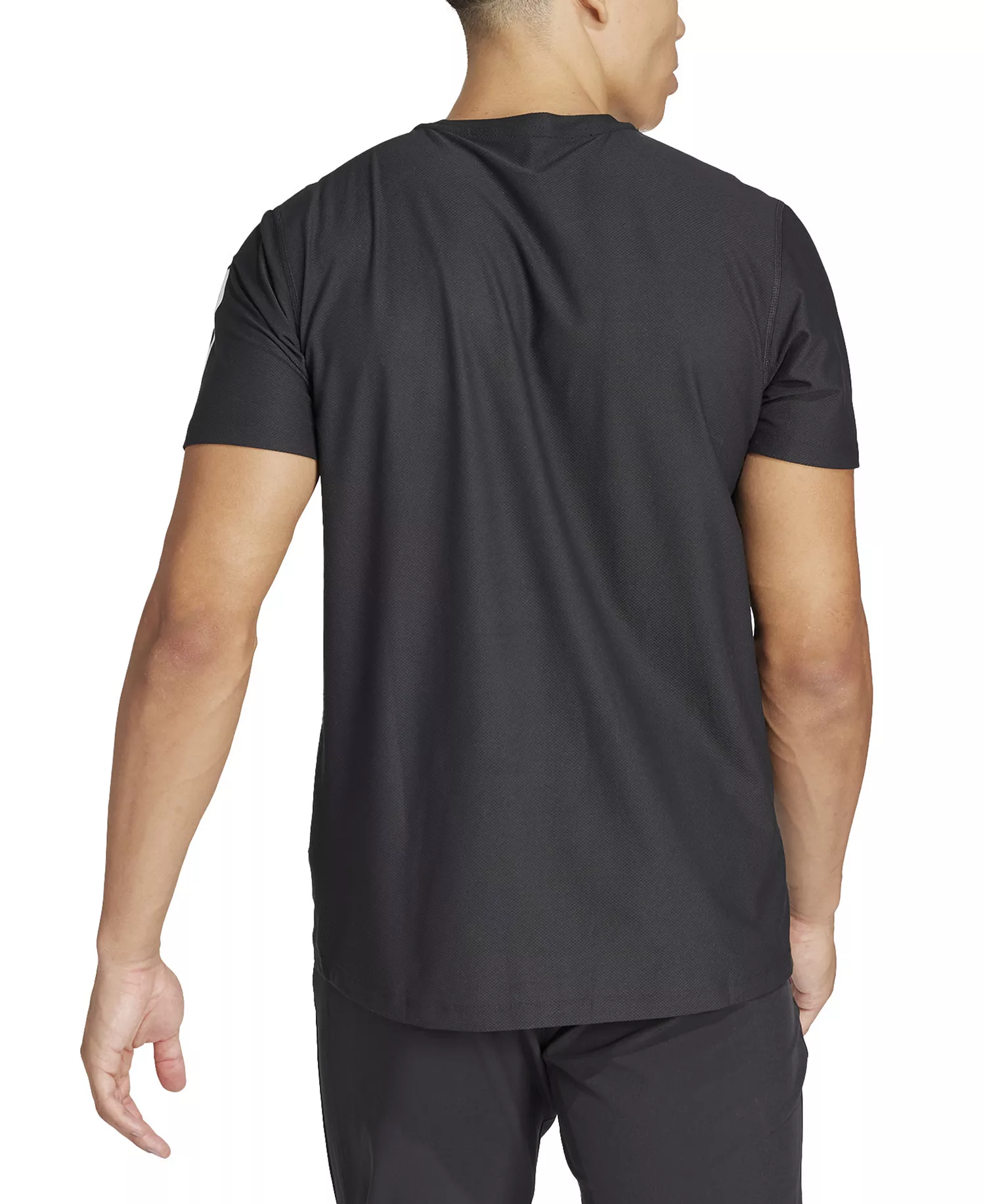 Men's Own The Run Moisture-Wicking T-Shirt - Black - 2XL