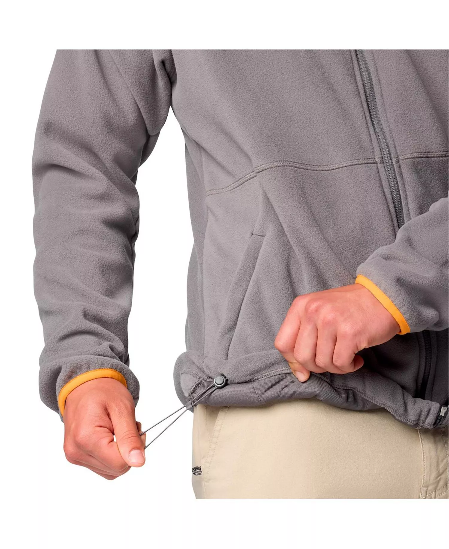 Men's Gray Tennessee Volunteers Big Tall Flanker IV Fleece Raglan Full-Zip Jacket - Gray - 5XT