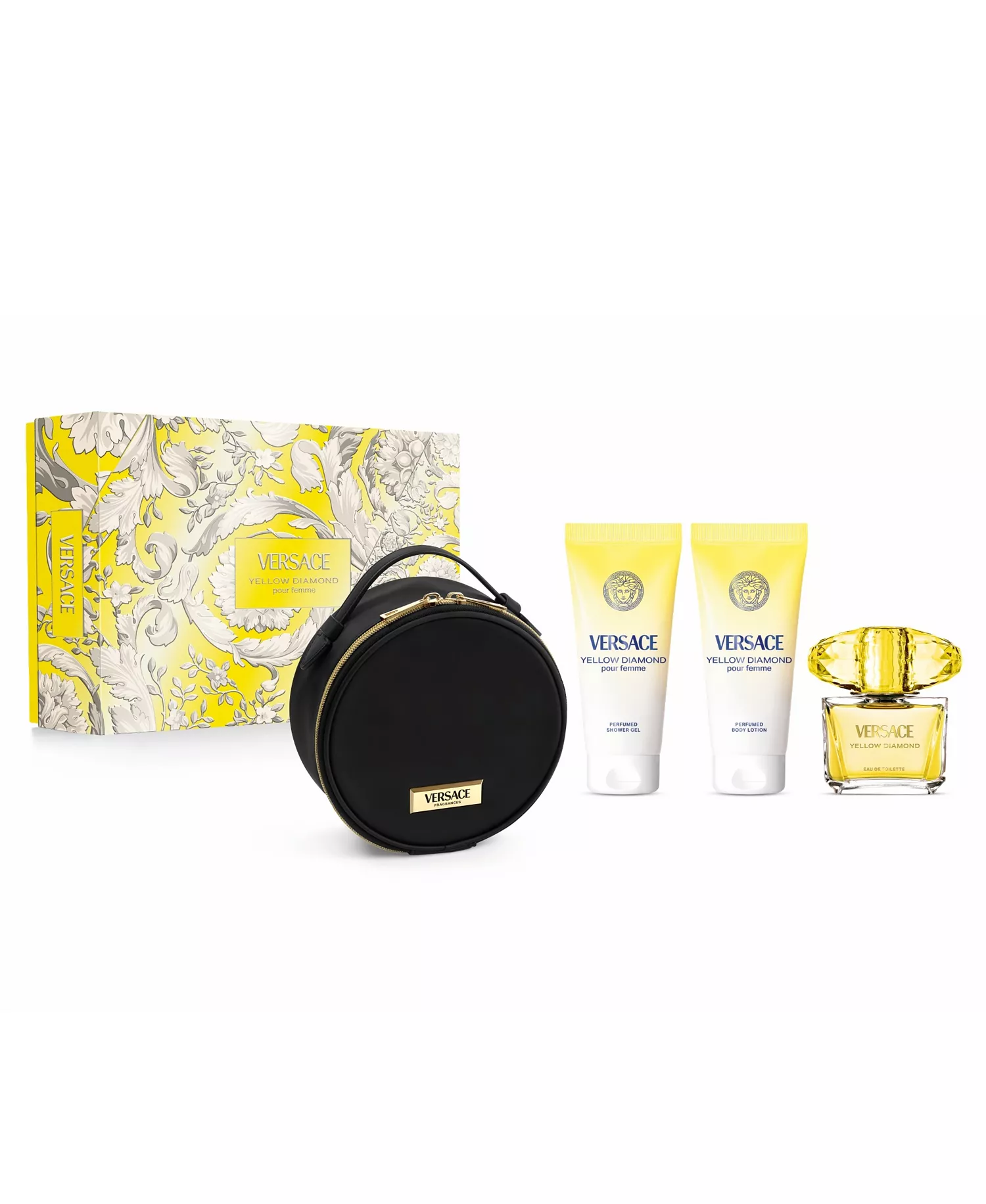 Women's 4-Pc. Yellow Diamond Eau De Toilette Set - No Color - No Size