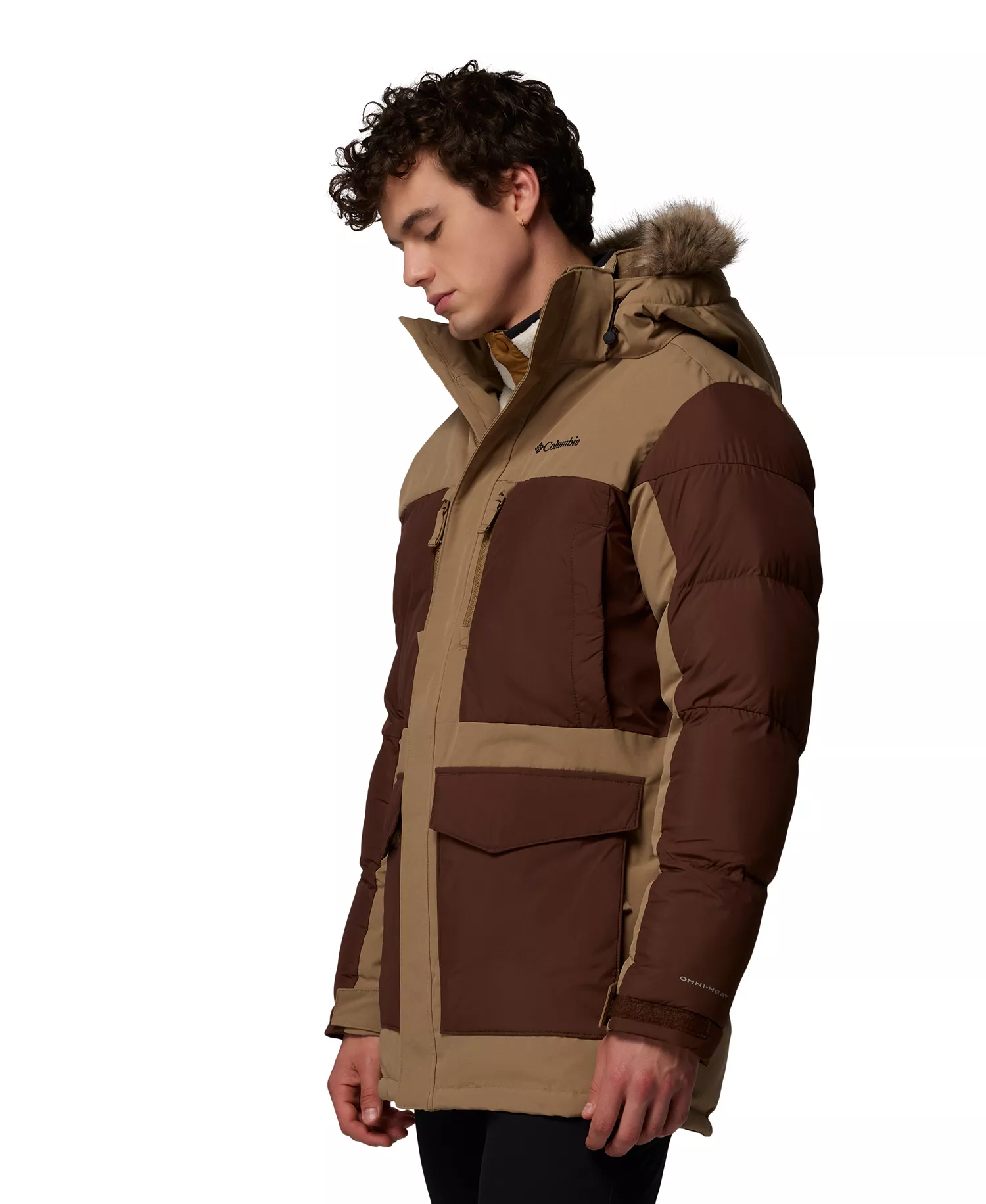 Men's Marquam Peak Fusion Parka - Delta, Tobacco - L