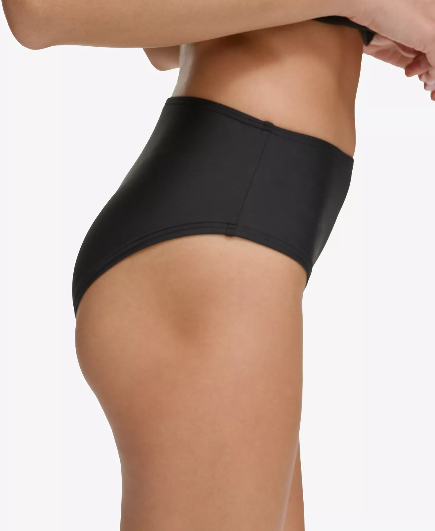 Women's Halter Tankini & Bottoms - Black - L