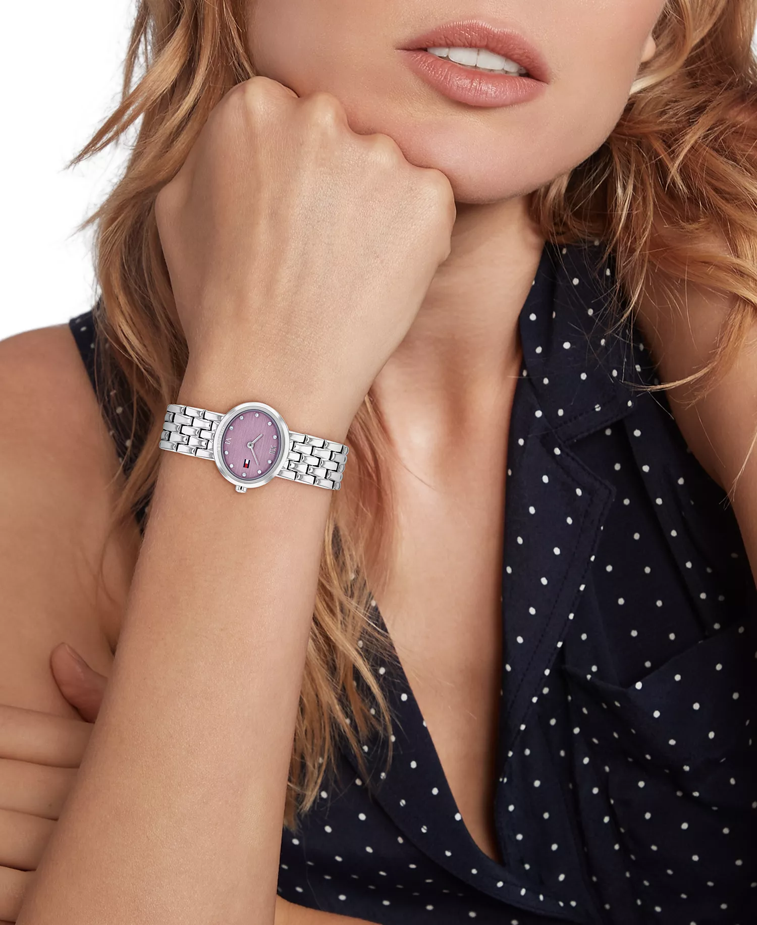 Women's Quartz Silver Tone Stainless Steel Bracelet Watch, 25mm - Silver - 25