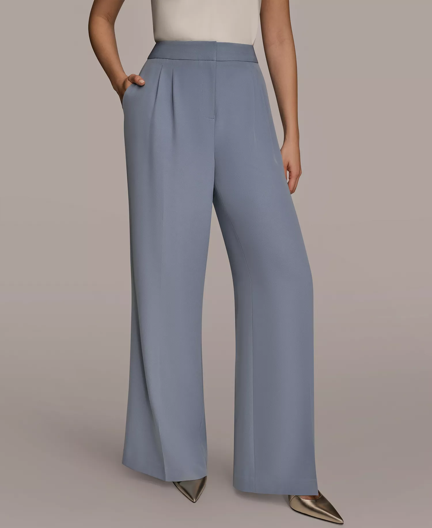 Women’s Waisted Wide Leg Pants - Tempest - 0