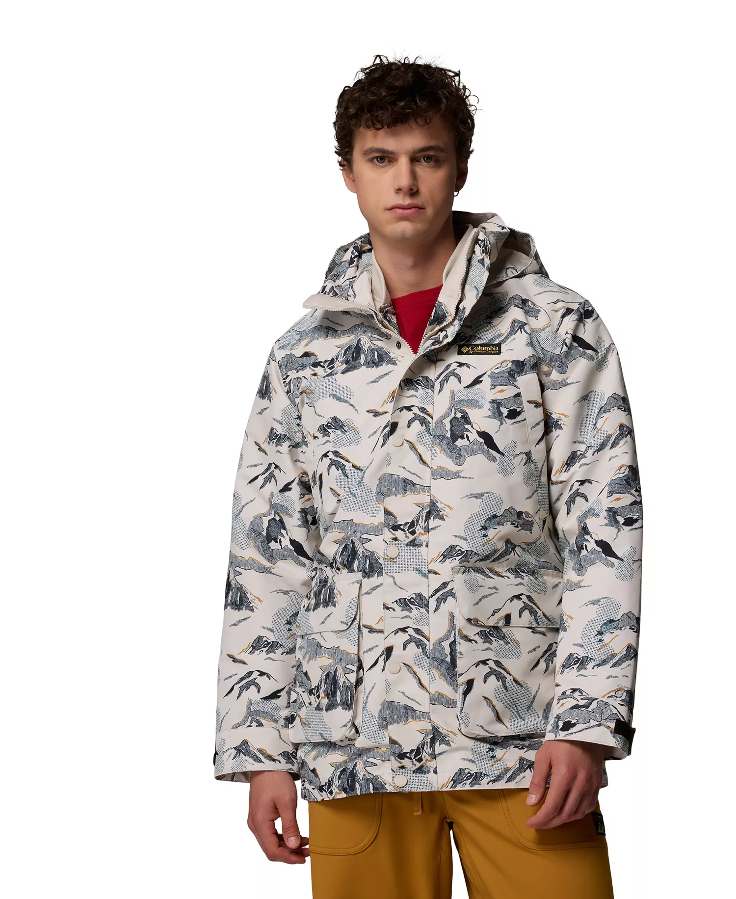 Men's High Cascades Interchange Reversible Bomber Jacket - Dark stone - M