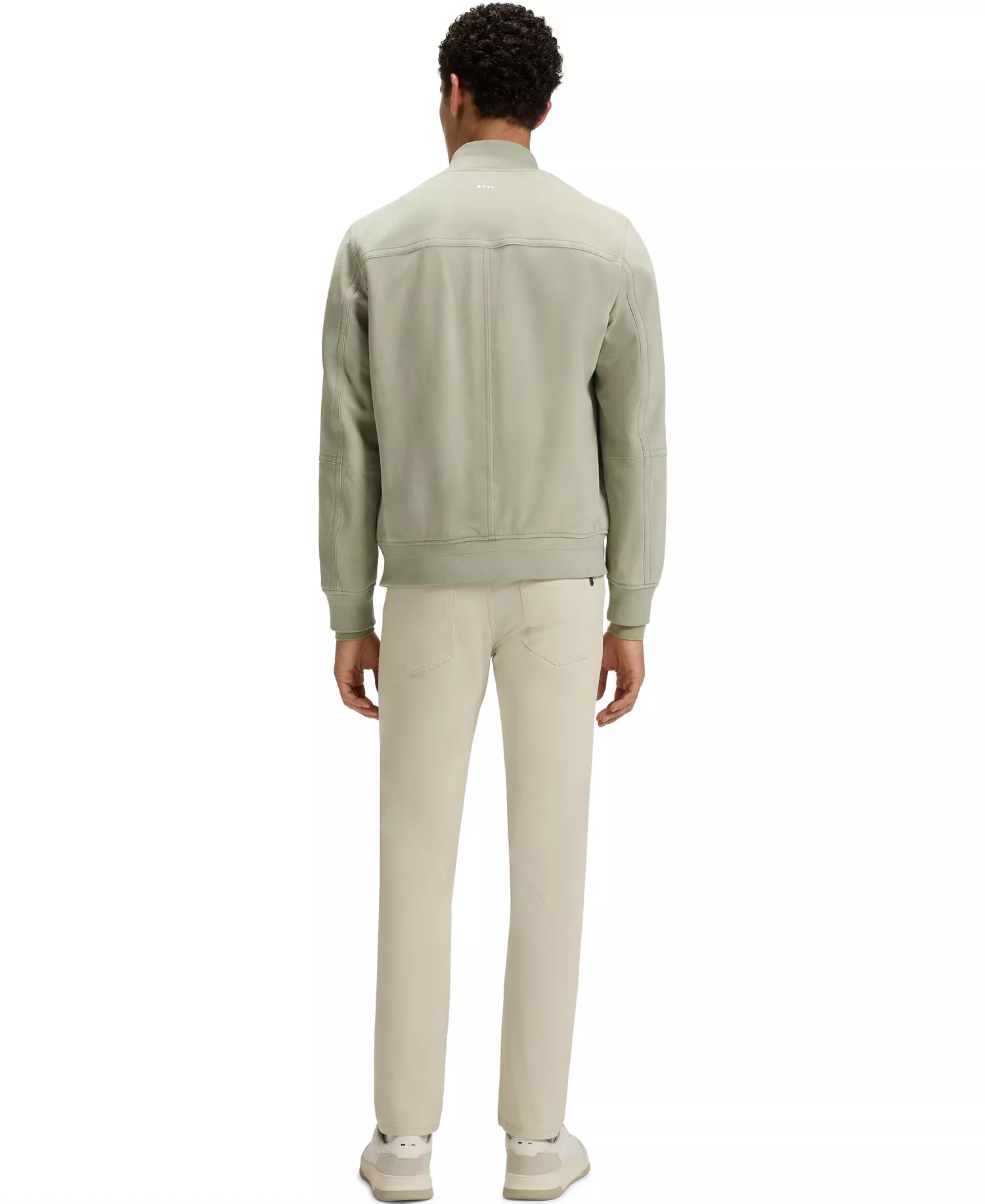 Men's Stretch-Cotton Moleskin Slim-Fit Pants - Open Beige - 30x34