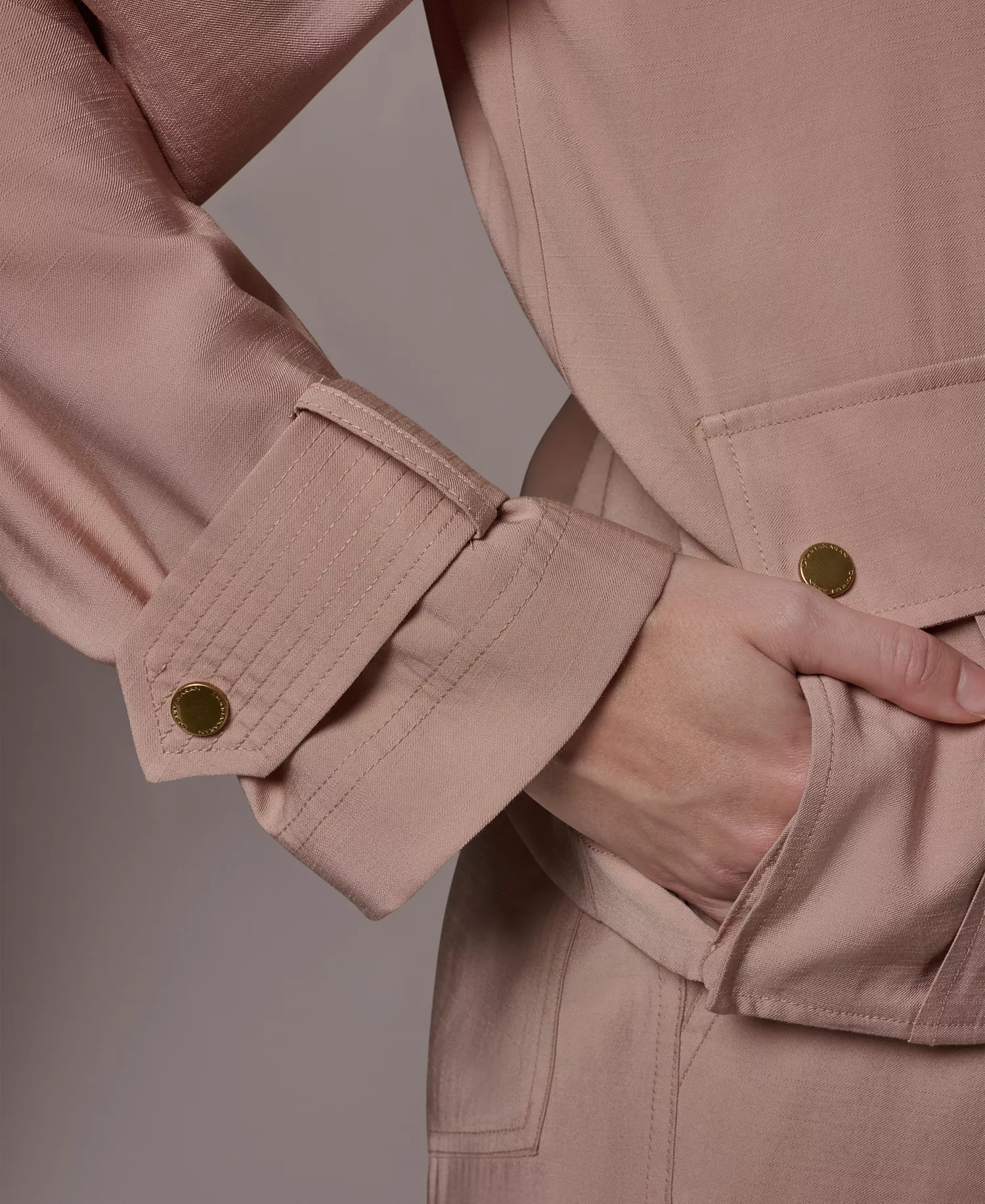 Women's Collared Neck Jacket - Umbria - L